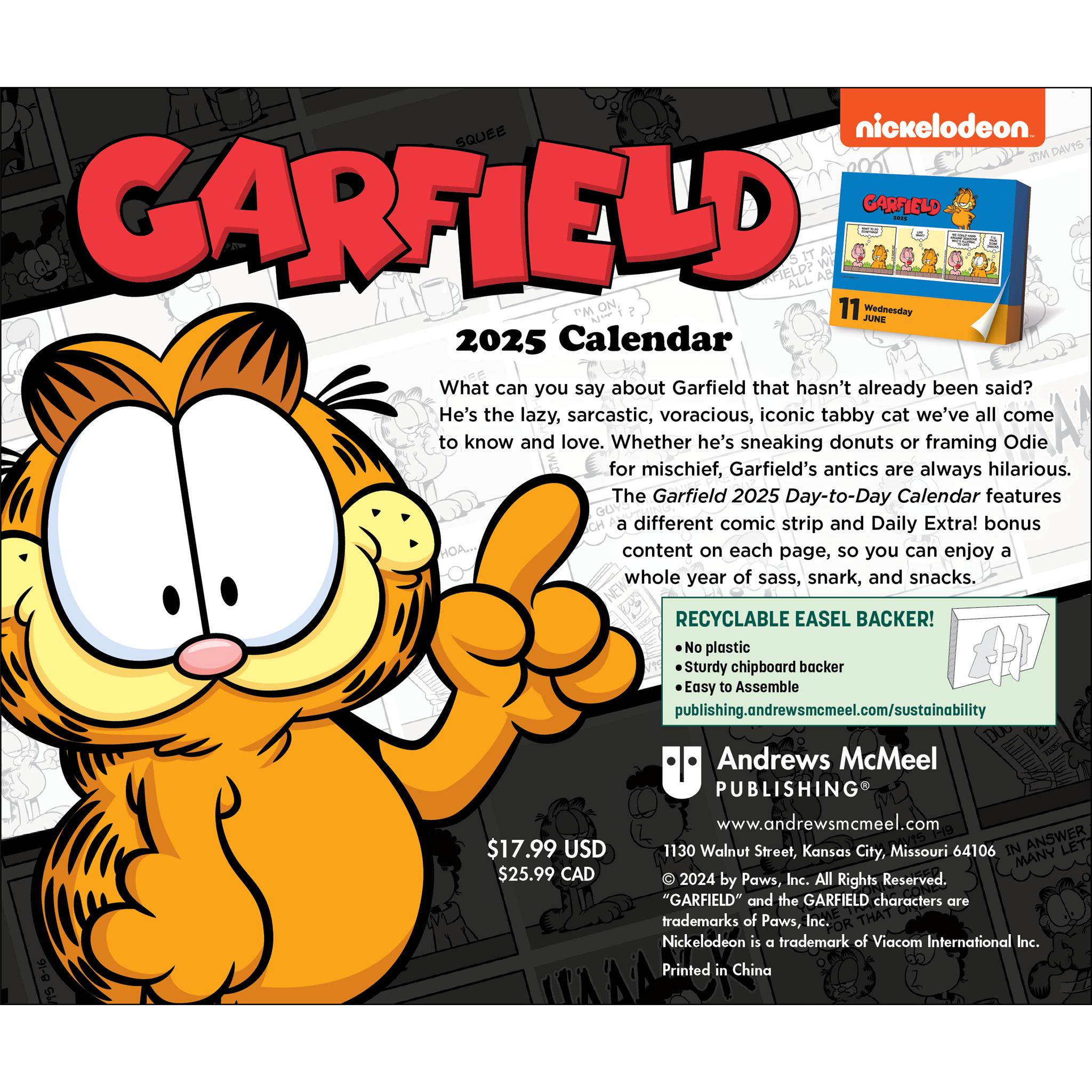 Garfield Box 2025 Calendar