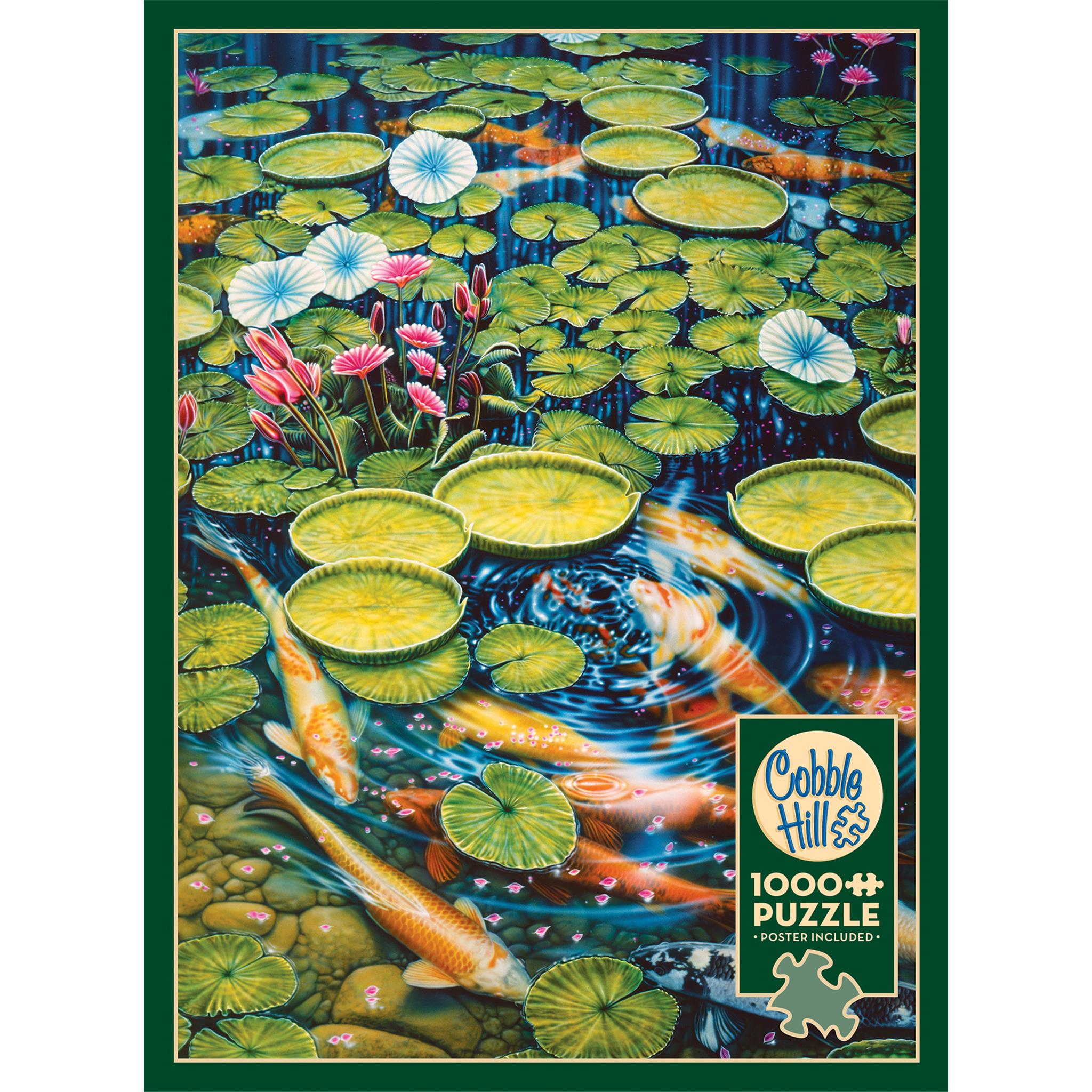 Koi Pond 1000 Piece Puzzle Cobble Hill