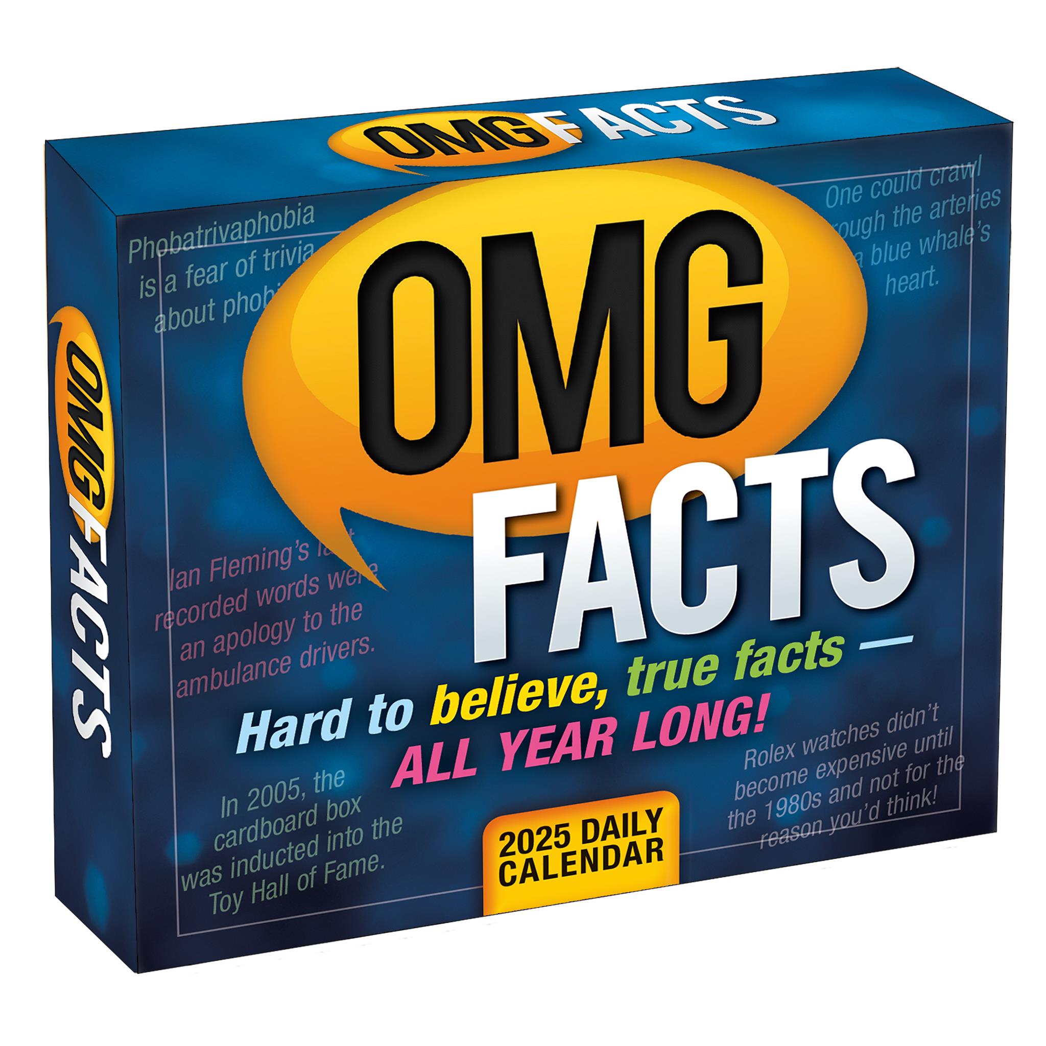 Omg Facts Box 2025 Calendar