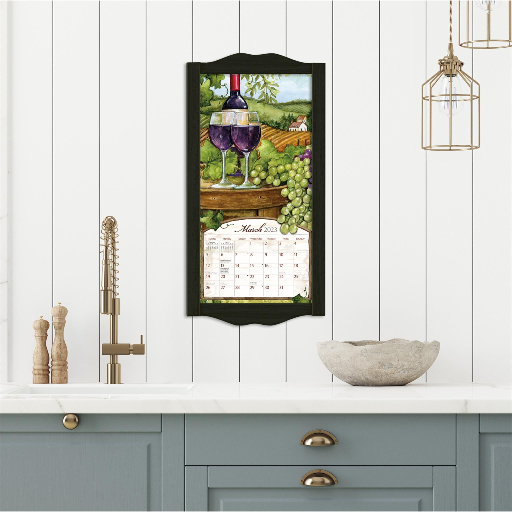 Wine Country Slim 2025 Calendar product image | Calendar Club Canada