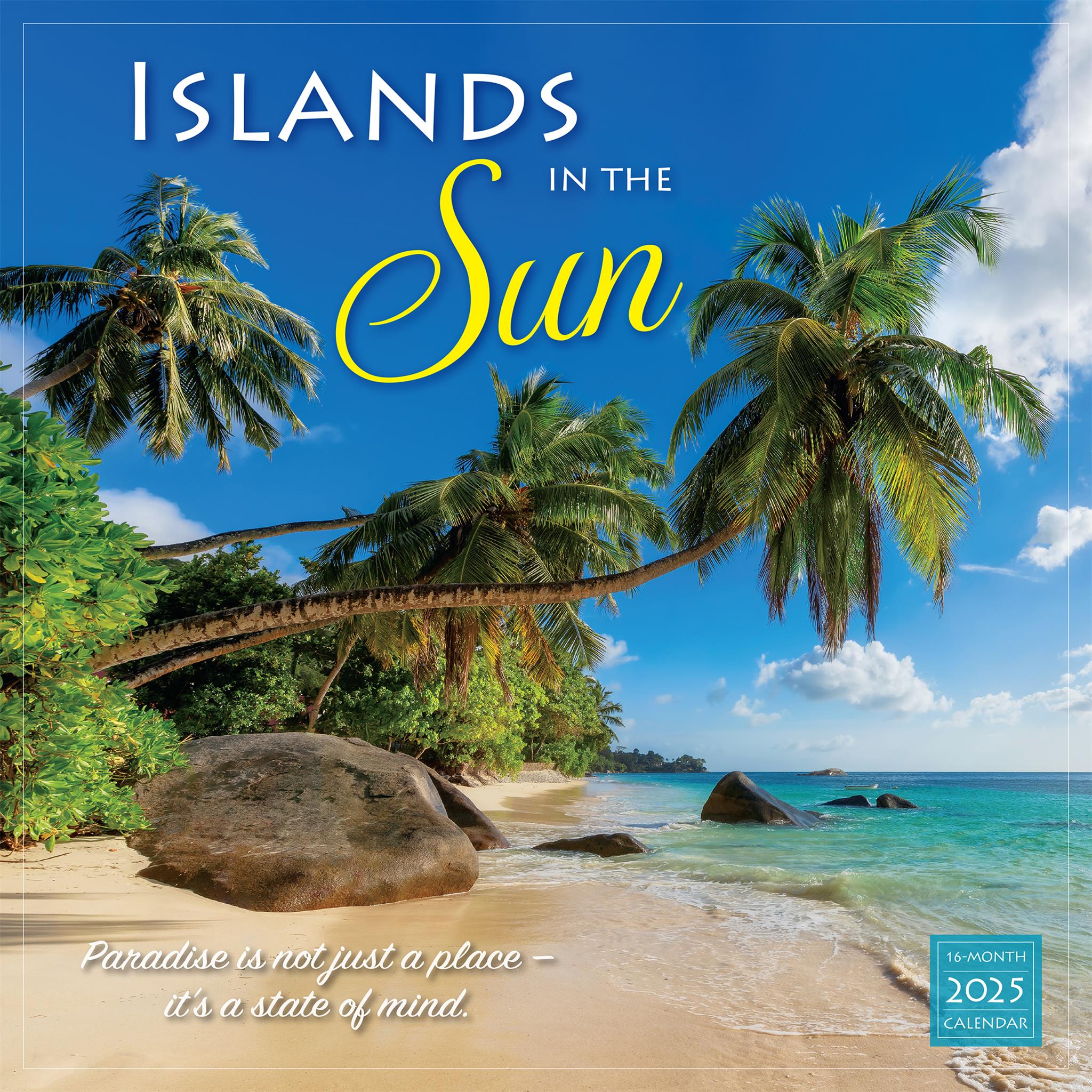 Islands In The Sun Wall 2025 Calendar