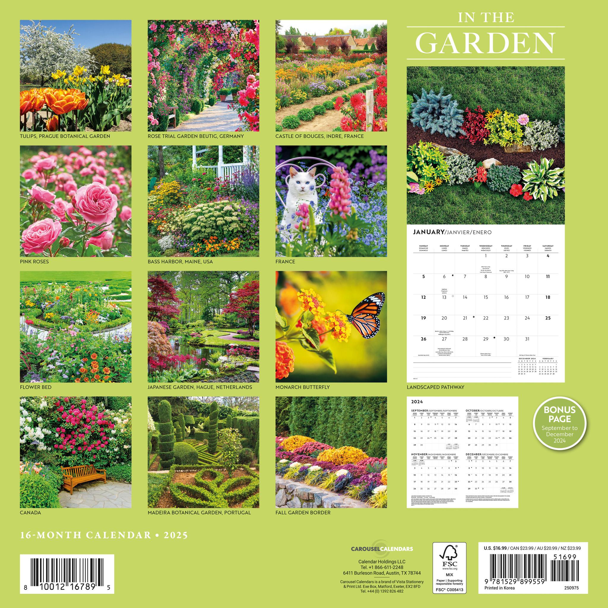 In The Garden Wall 2025 Calendar