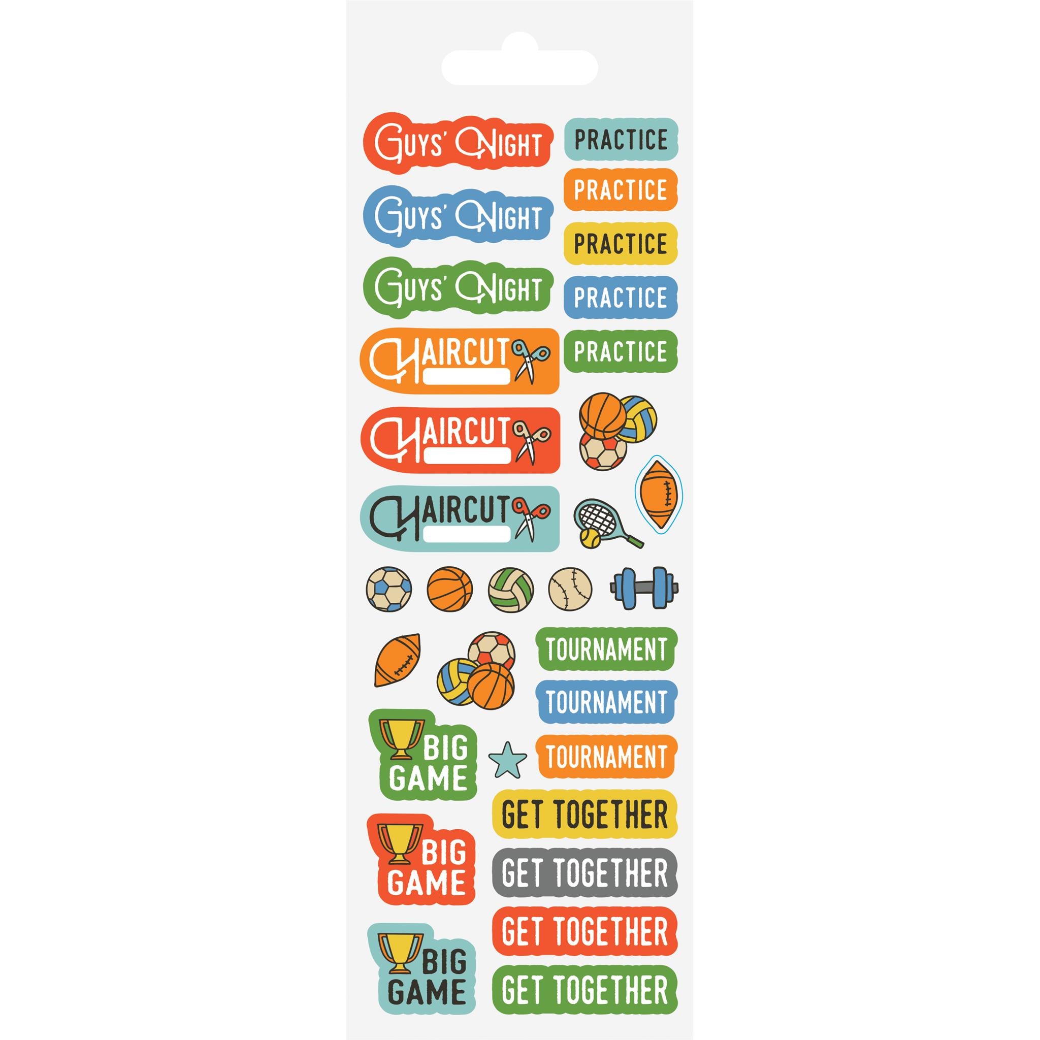 Family Calendar Reminder Stickers