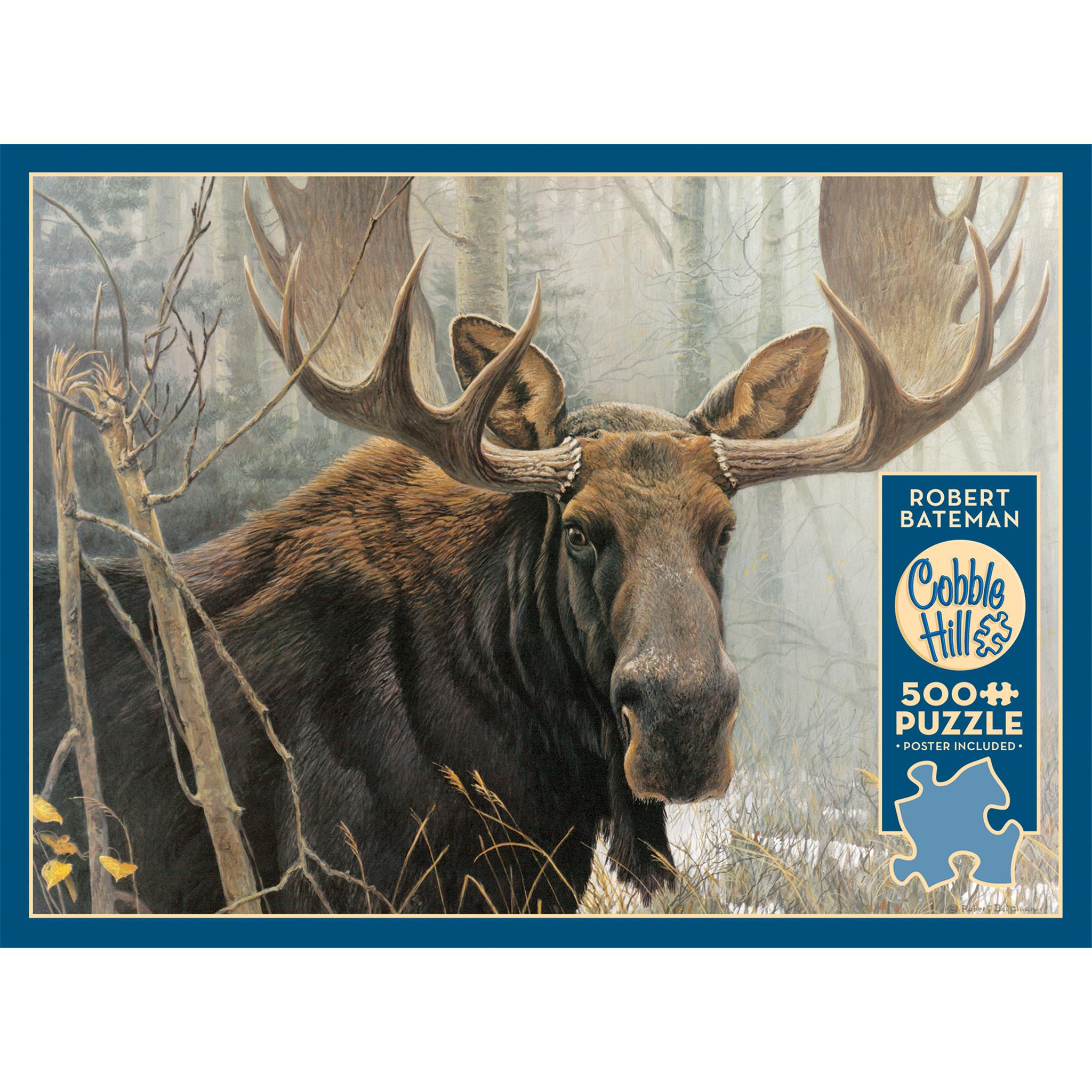 Bull Moose 500 Piece Puzzle Cobble Hill