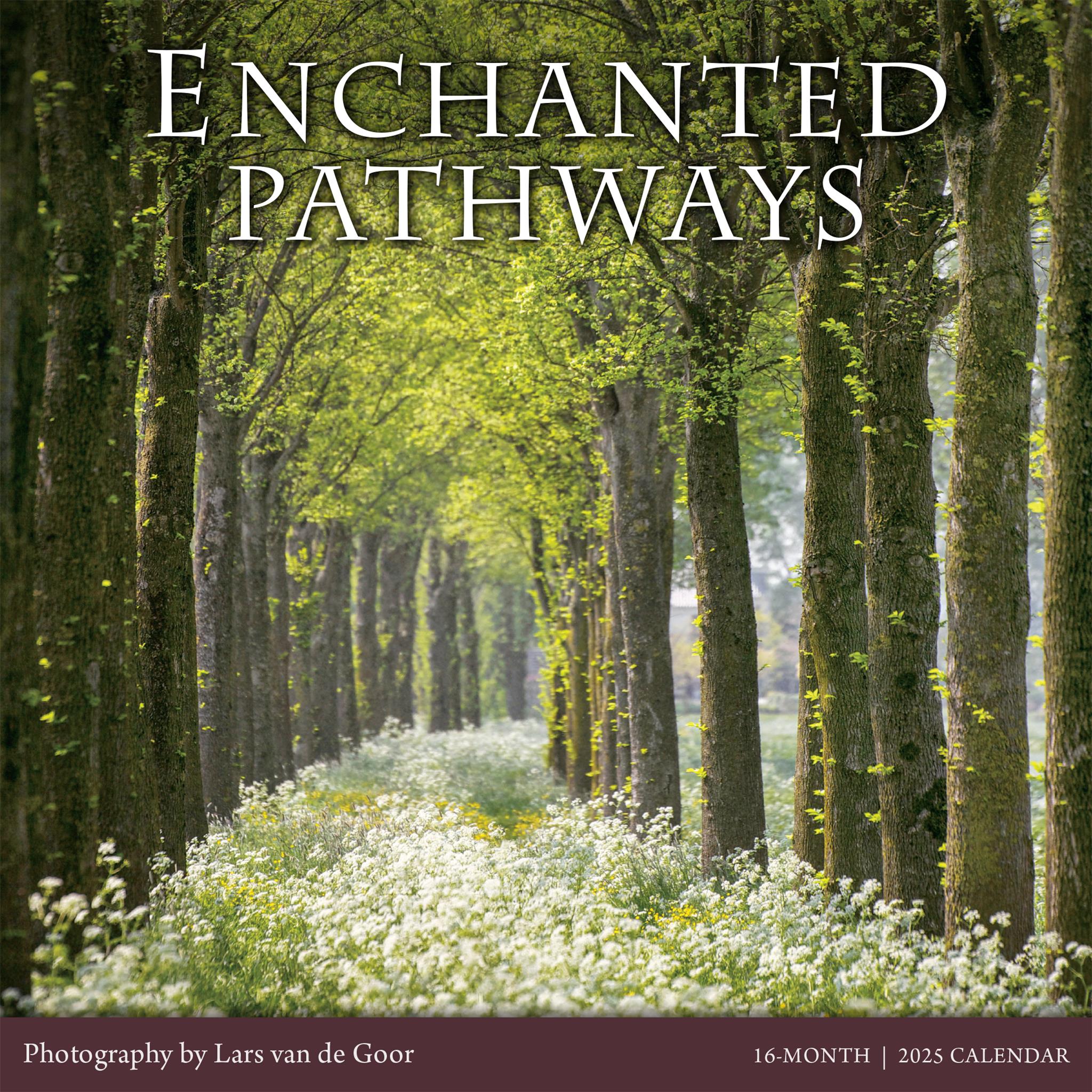 Enchanted Pathways Wall 2025 Calendar