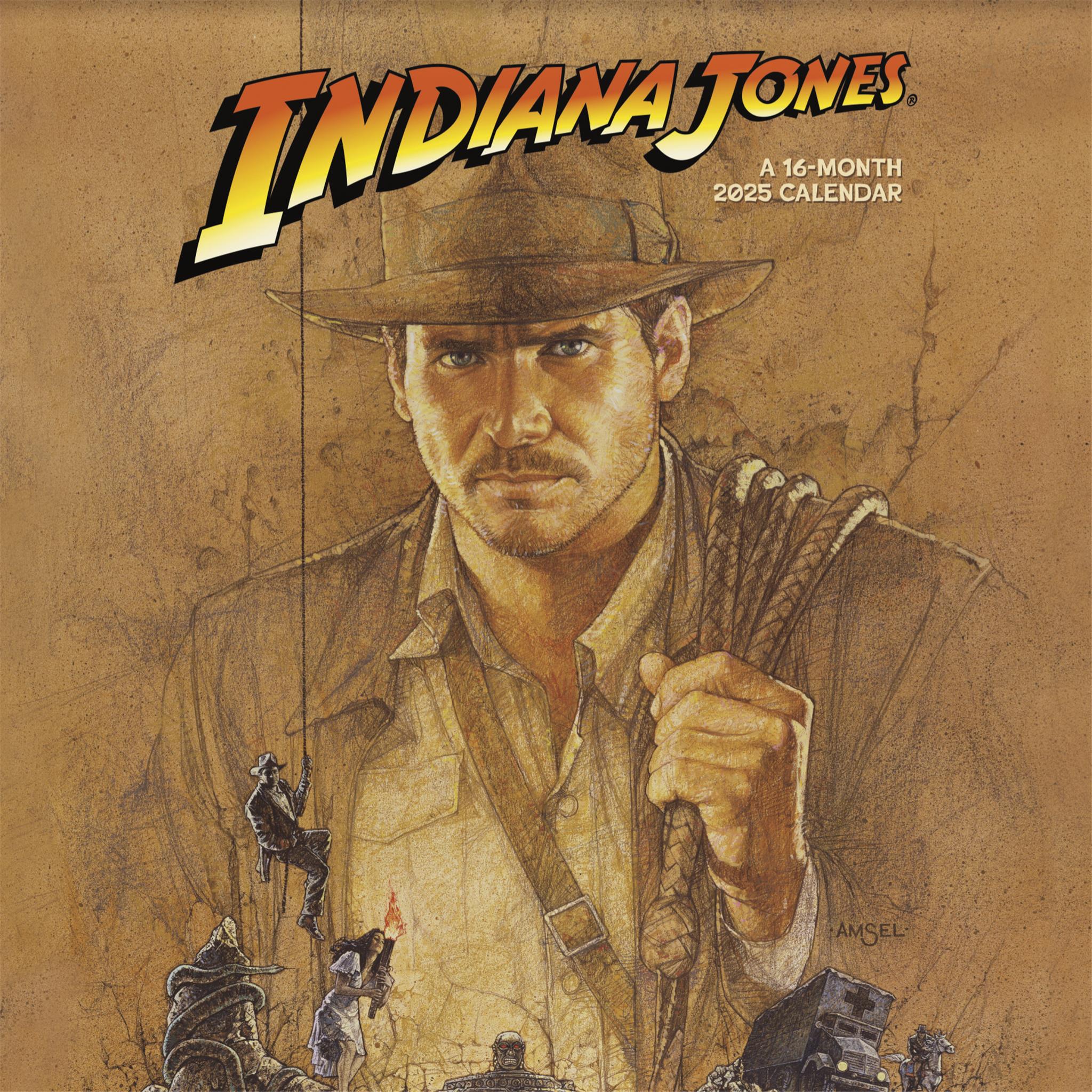 Indiana Jones Classic Wall 2025 Calendar - Online Exclusive