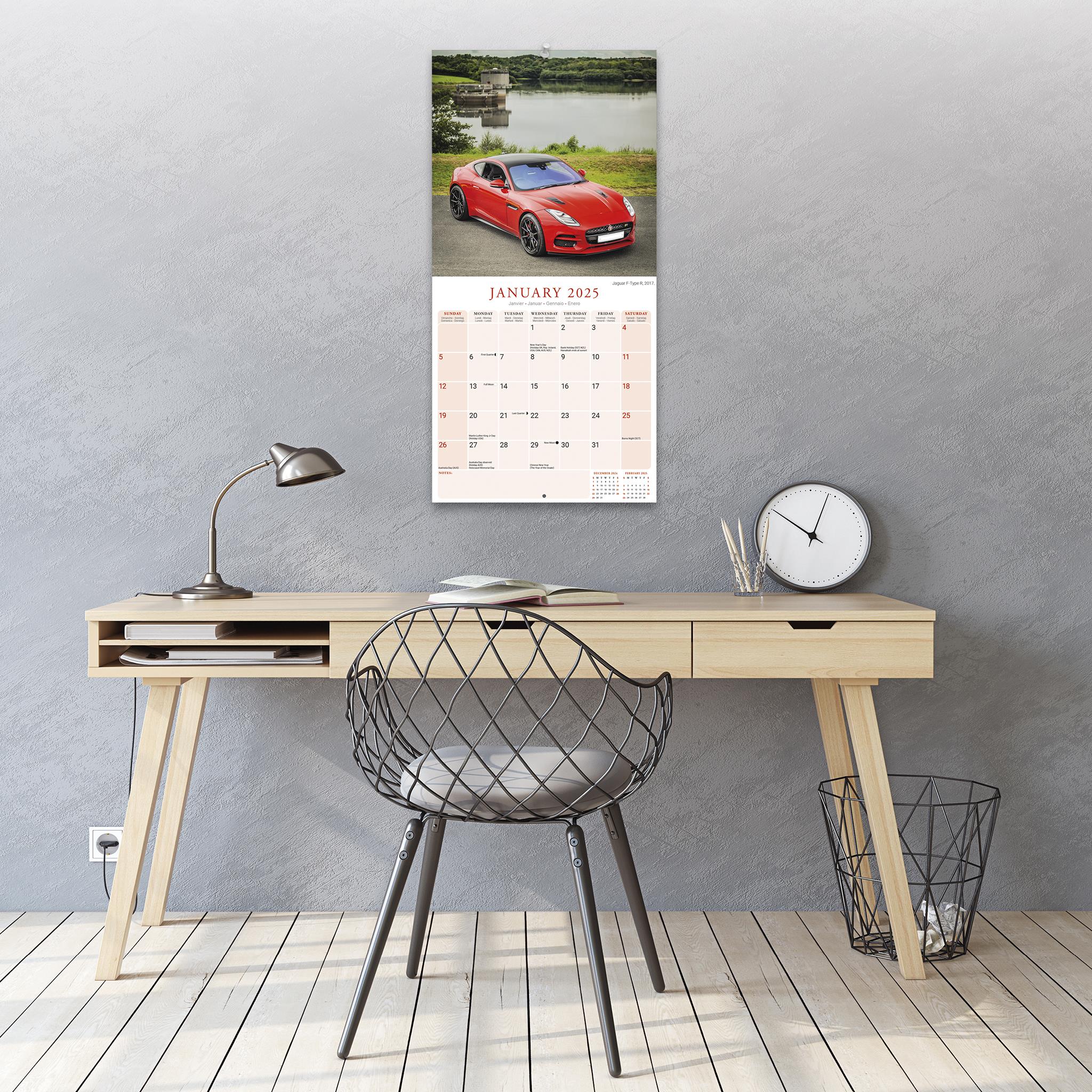 Jaguar Wall 2025 Calendar - Online Exclusive