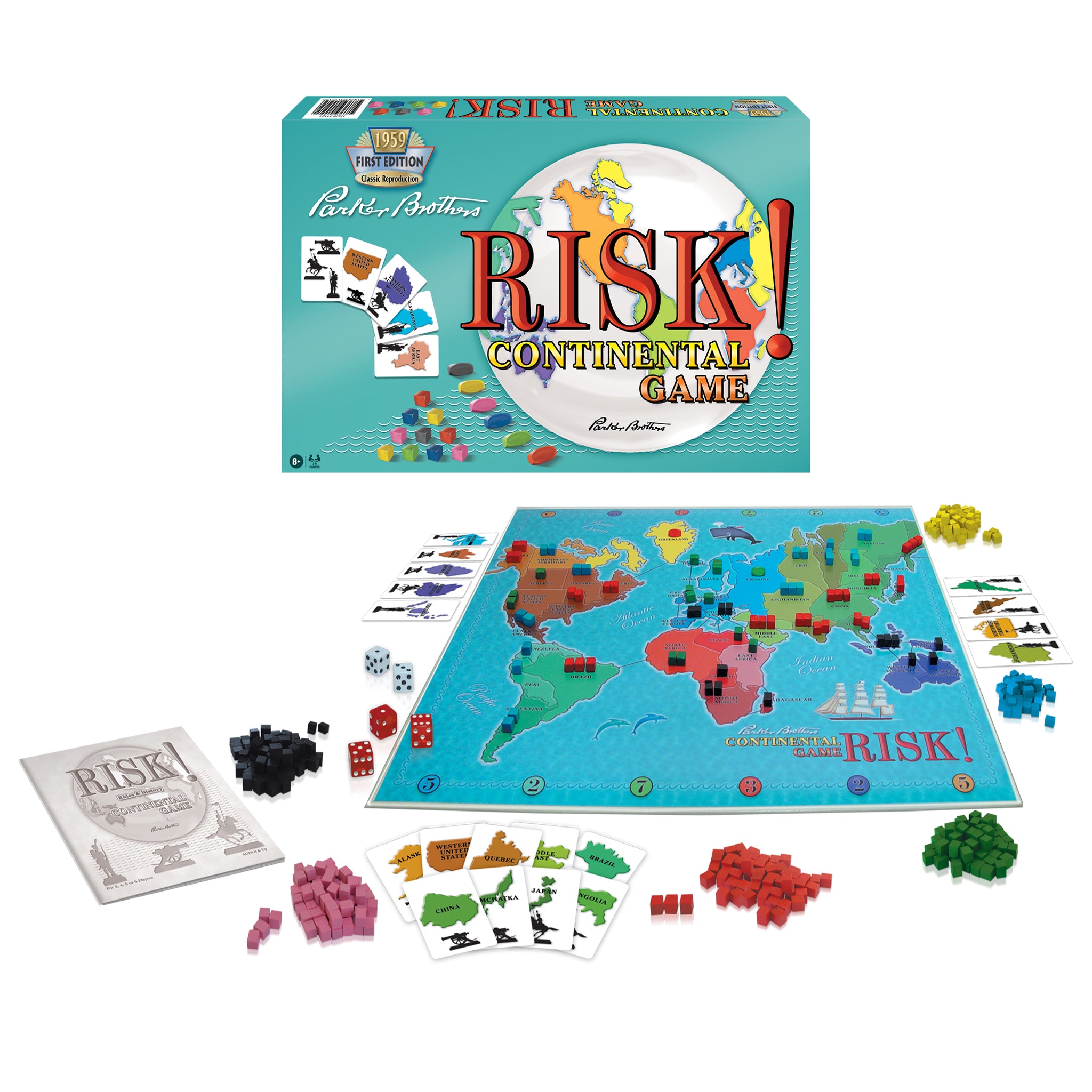 Risk 1959 Strategy Game