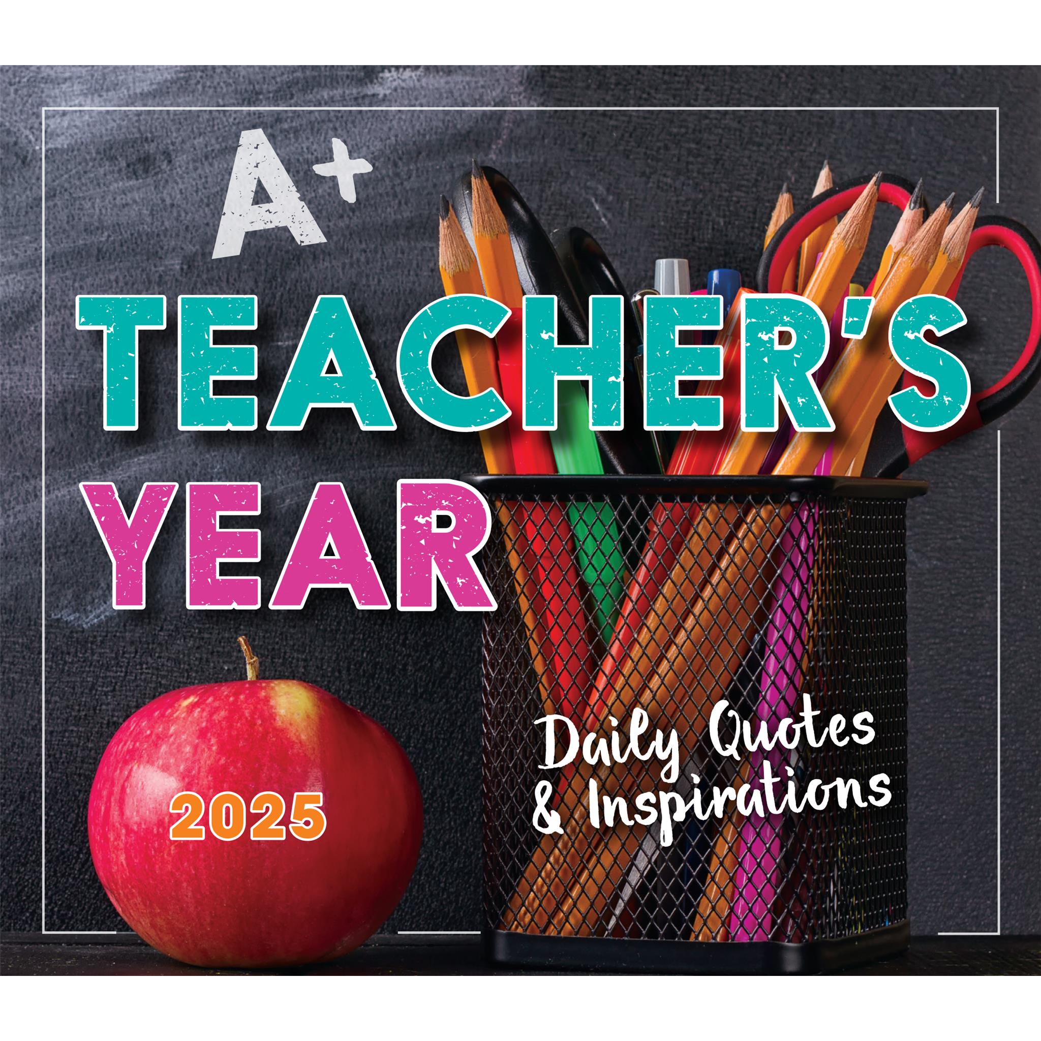 Teachers Year Box 2025 Calendar - Online Exclusive