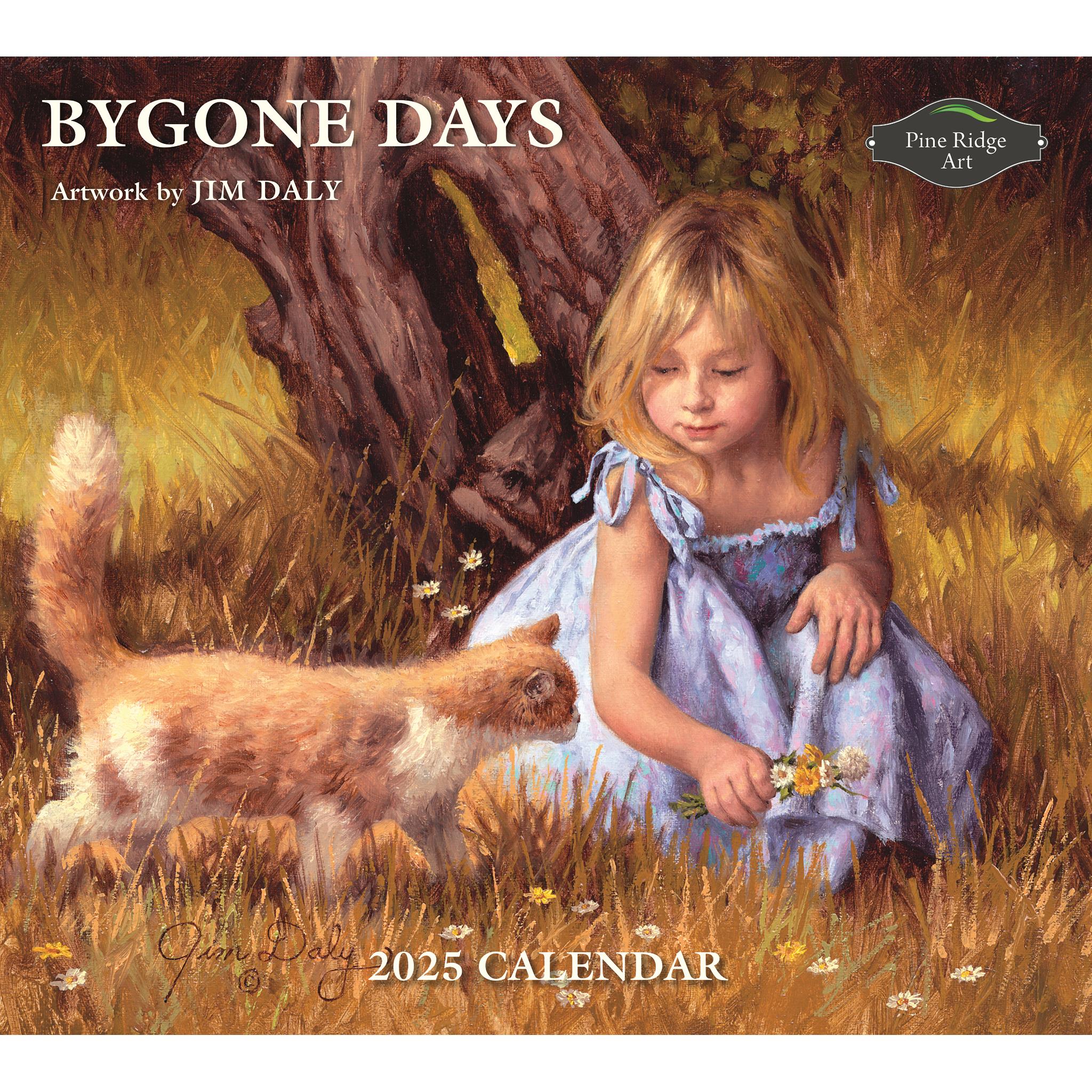 Bygone Days Wall 2025 Calendar