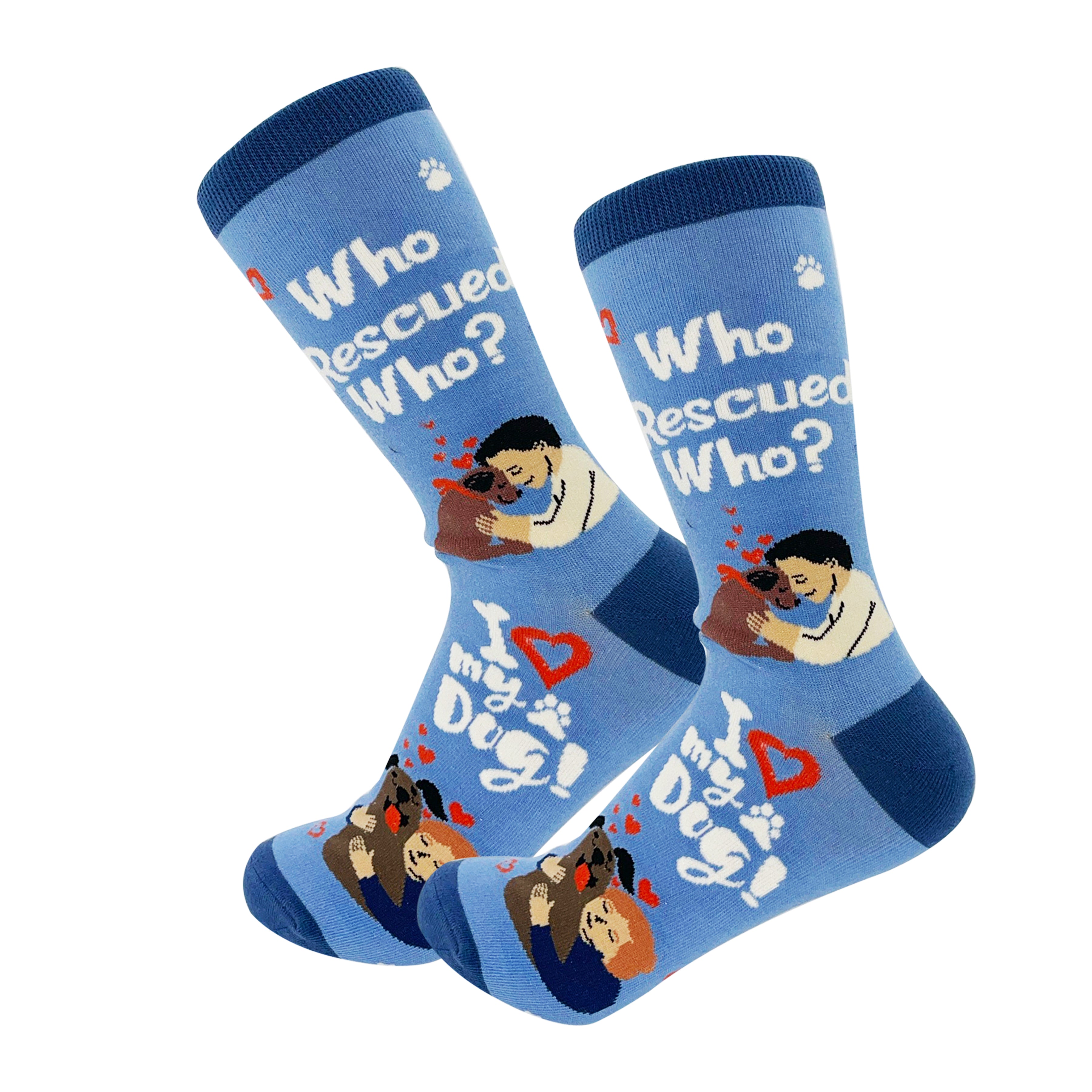 Happy Tails Socks - Rescue Full Body Socks - Online Only