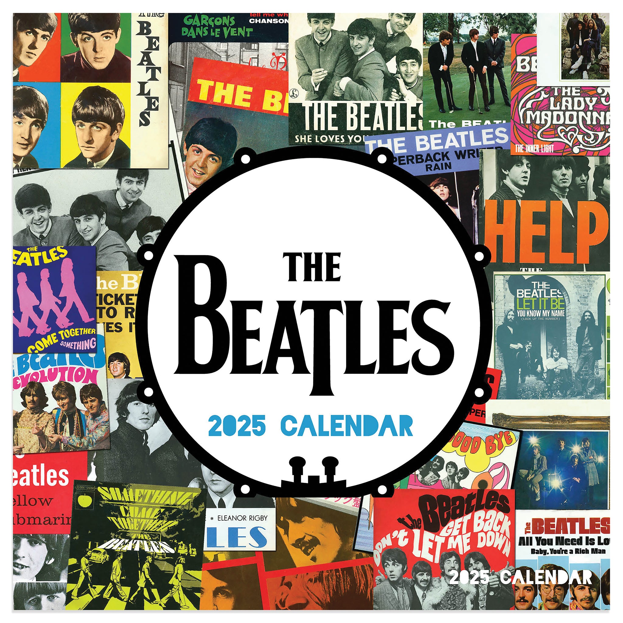 Beatles Mini 2025 Calendar