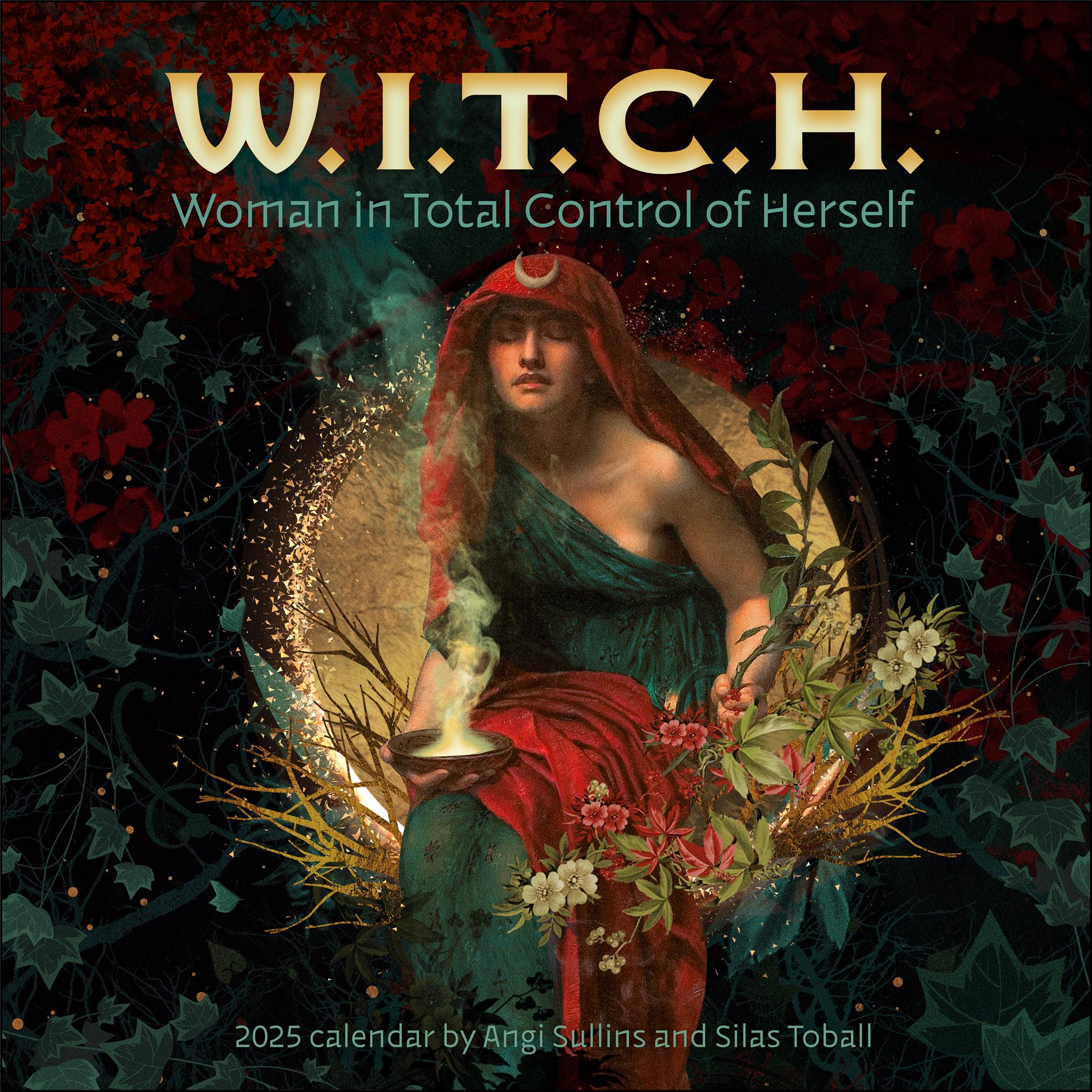 Witch Woman In Total Control Of Herself Wall 2025 Calendar - Online Exclusive