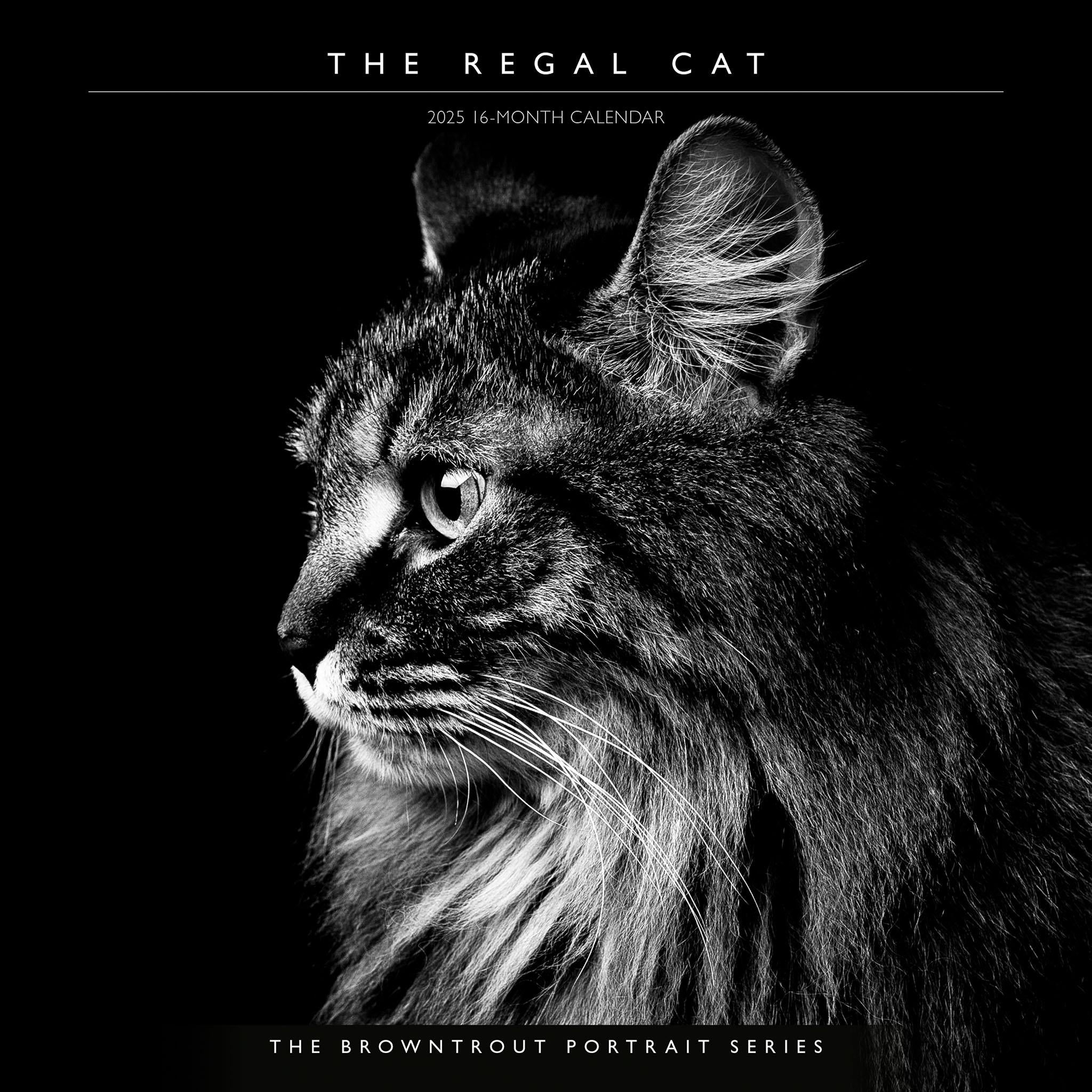 Cat The Regal Wall 2025 Calendar - Online Exclusive