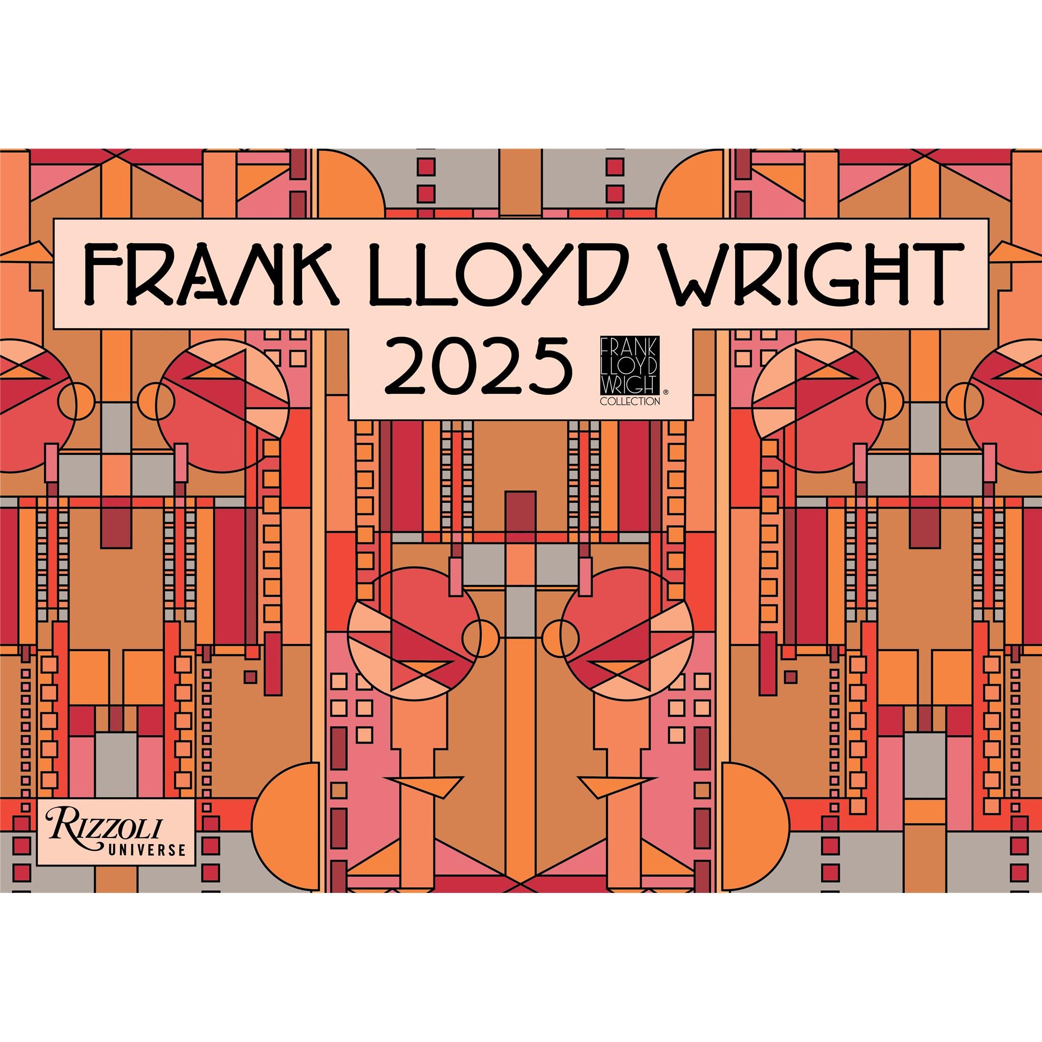 Frank Lloyd Wright Wall 2025 Calendar