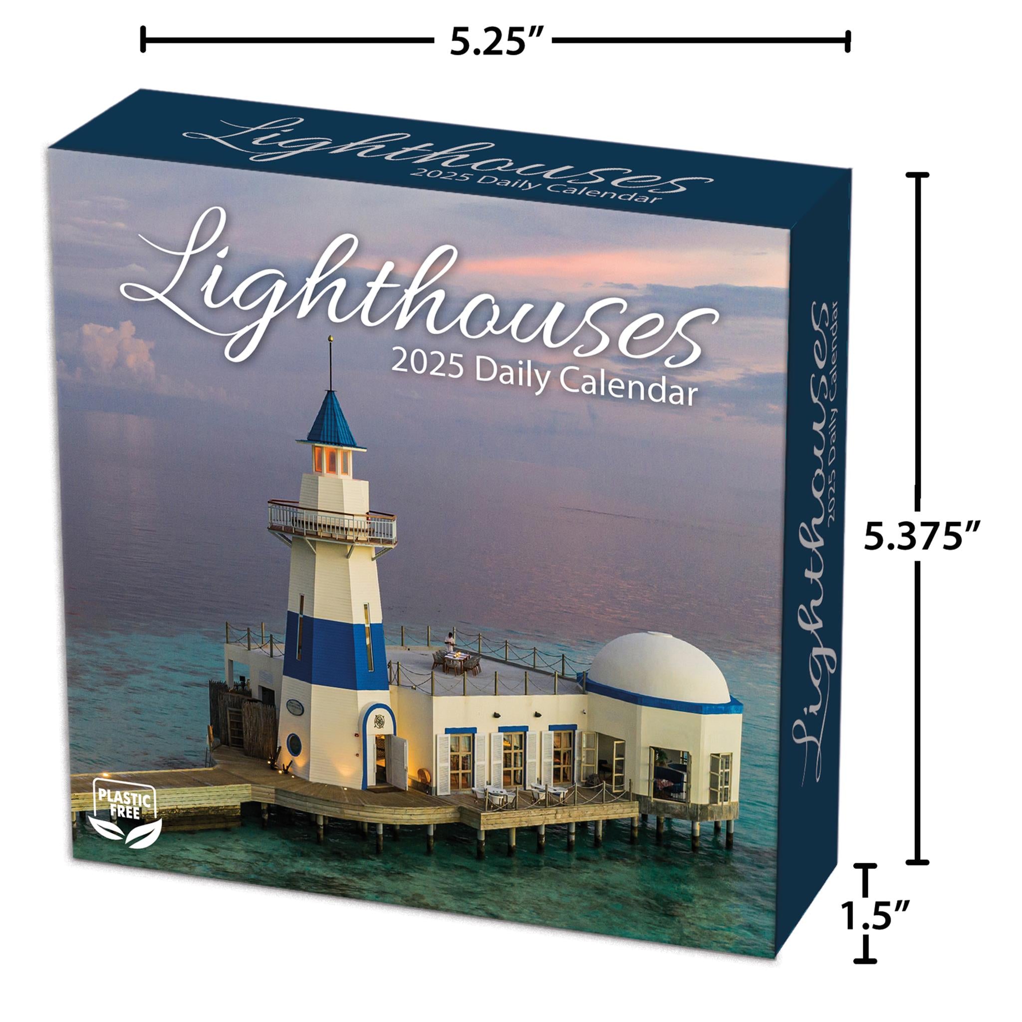 Lighthouses Box 2025 Calendar - Online Exclusive