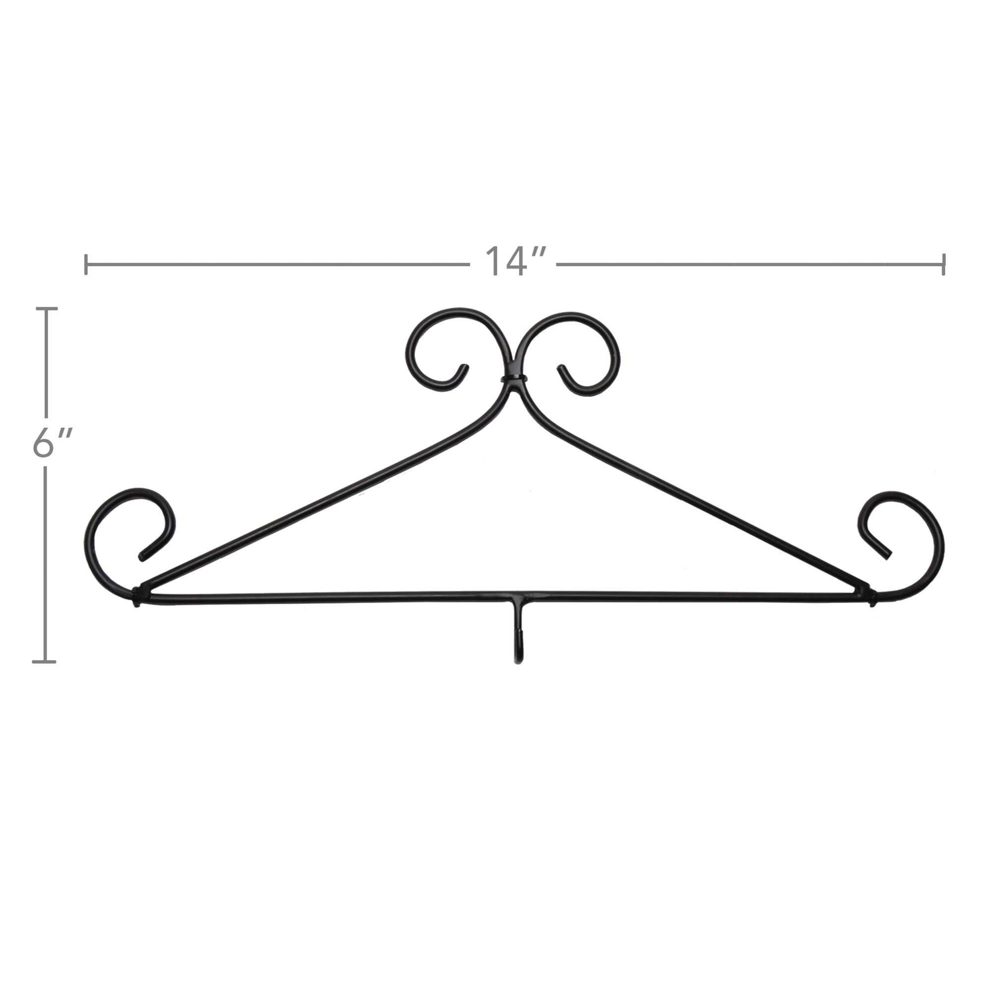 Scroll Wrought Iron Calendar Hanger