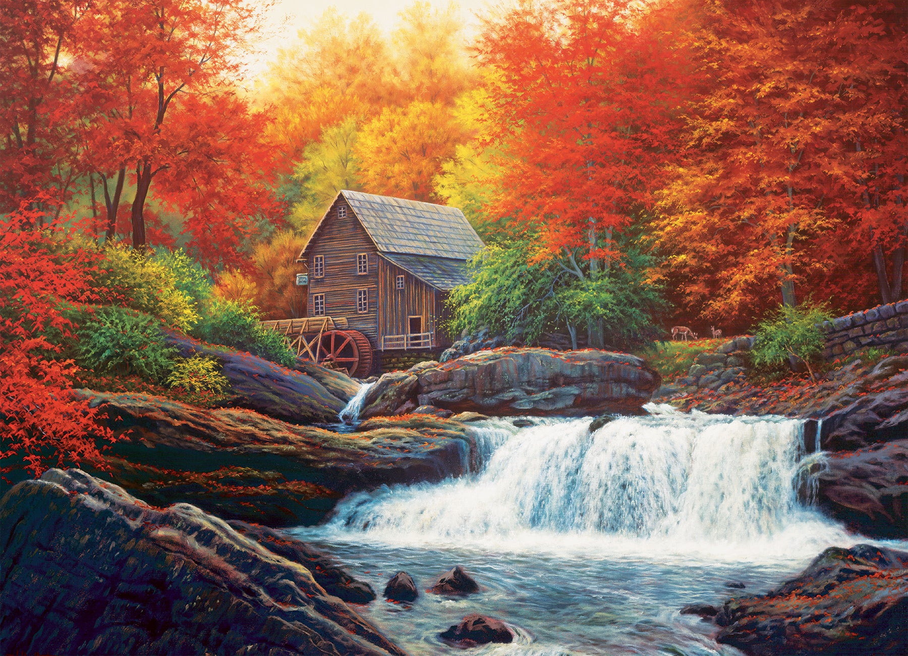 Glade Creek Grist Mill Exclusive 1000 Piece Puzzle