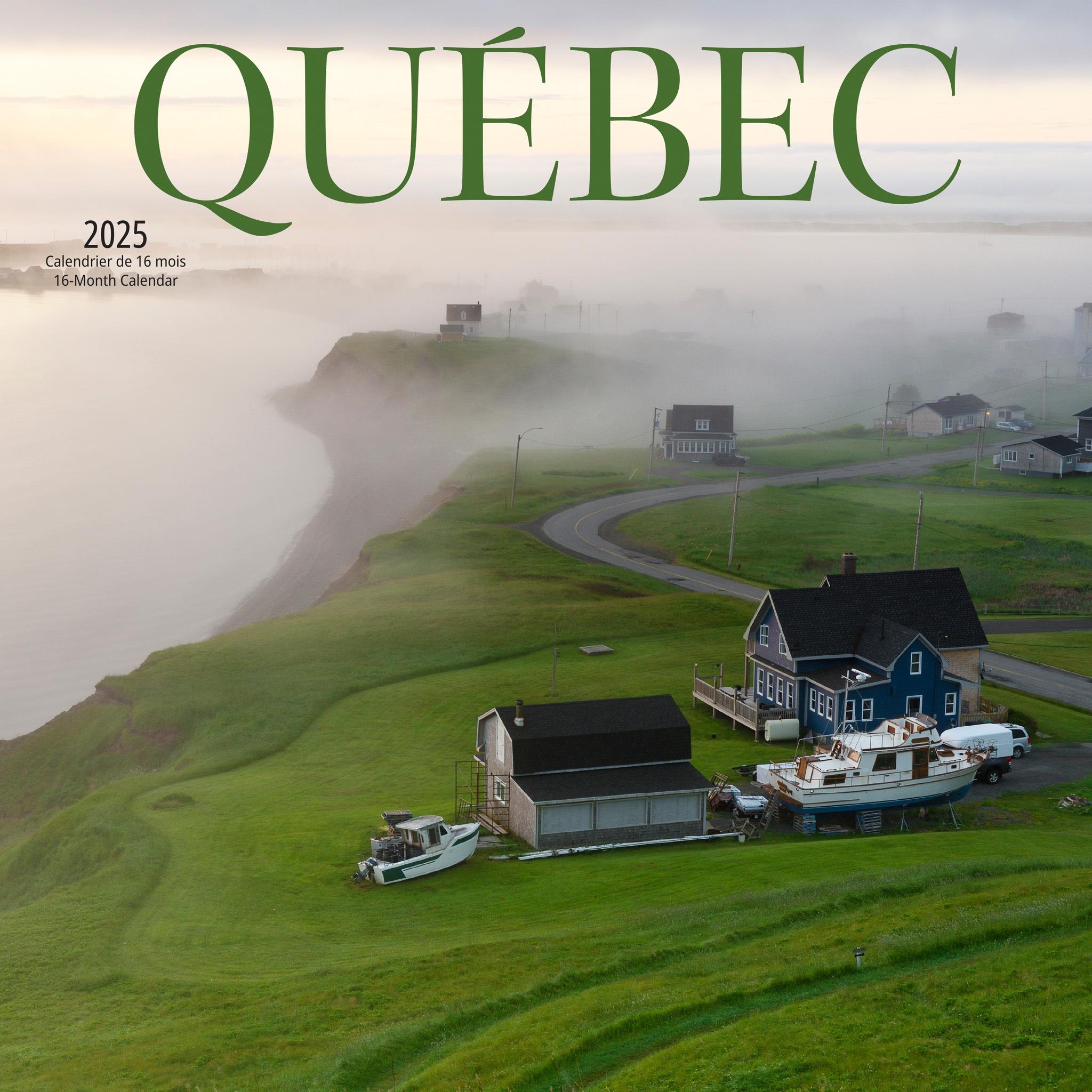 2025 Calendar Quebec 