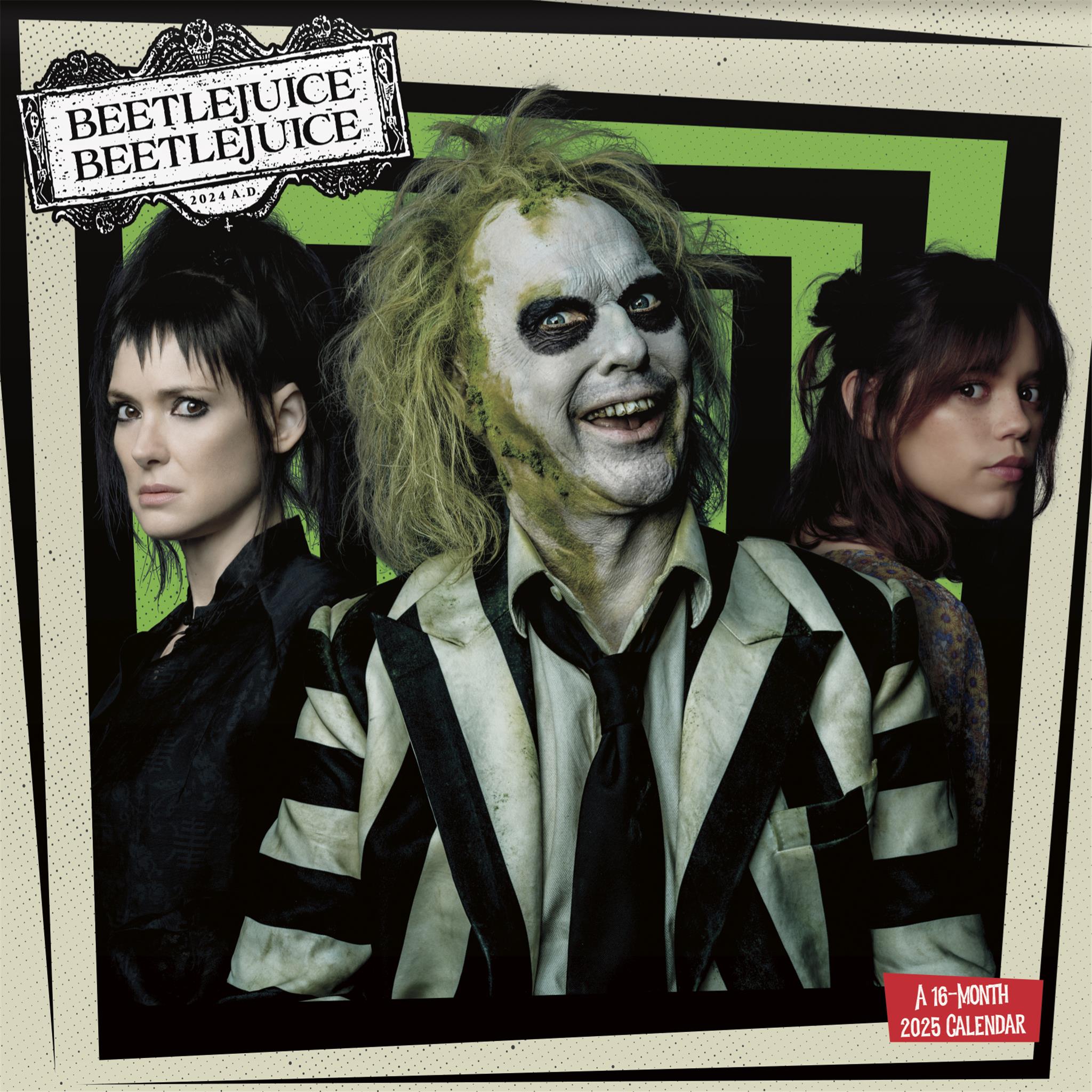 Beetlejuice 2 Wall 2025 Calendar - Online Exclusive