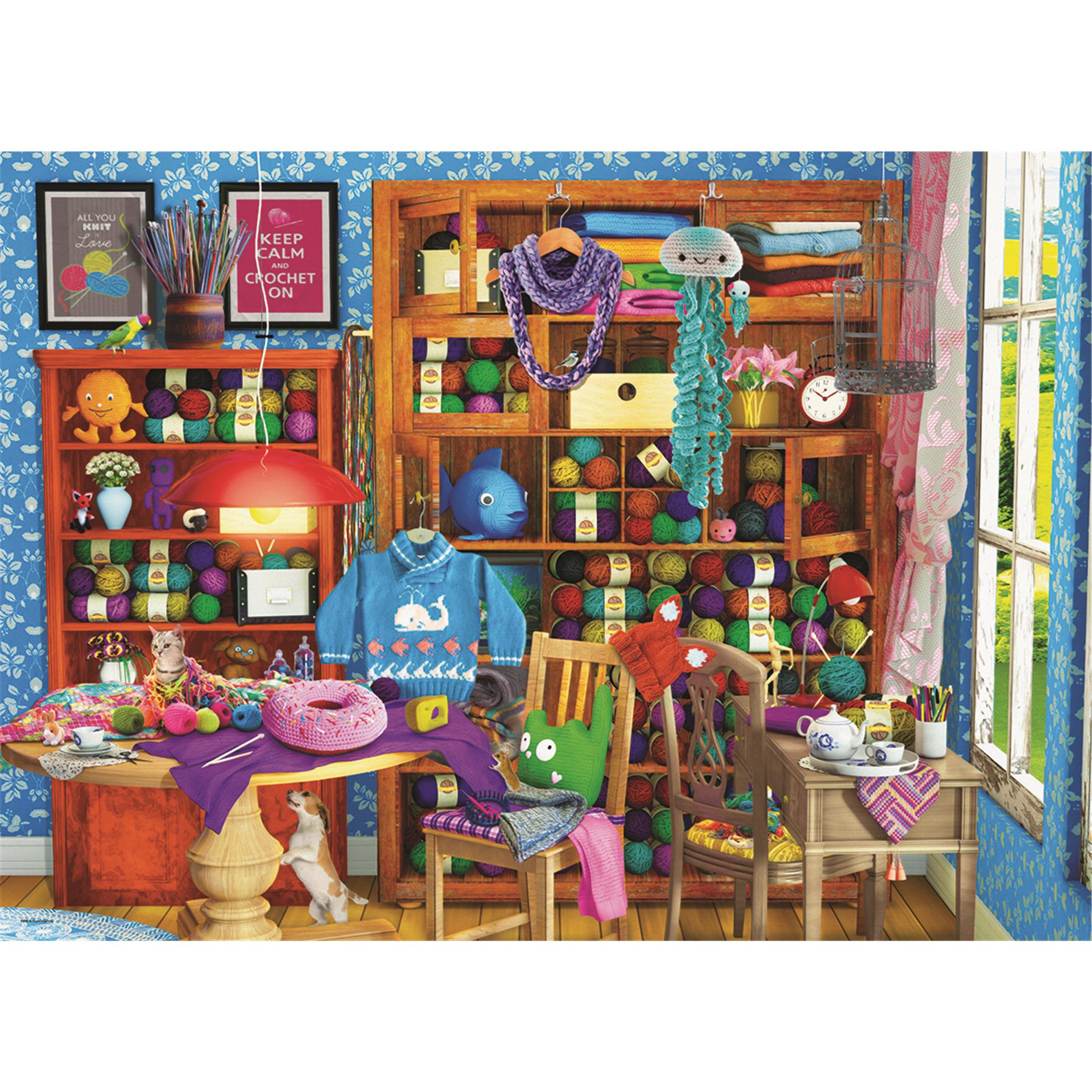 All You Knit is Love 1000 Piece Puzzle