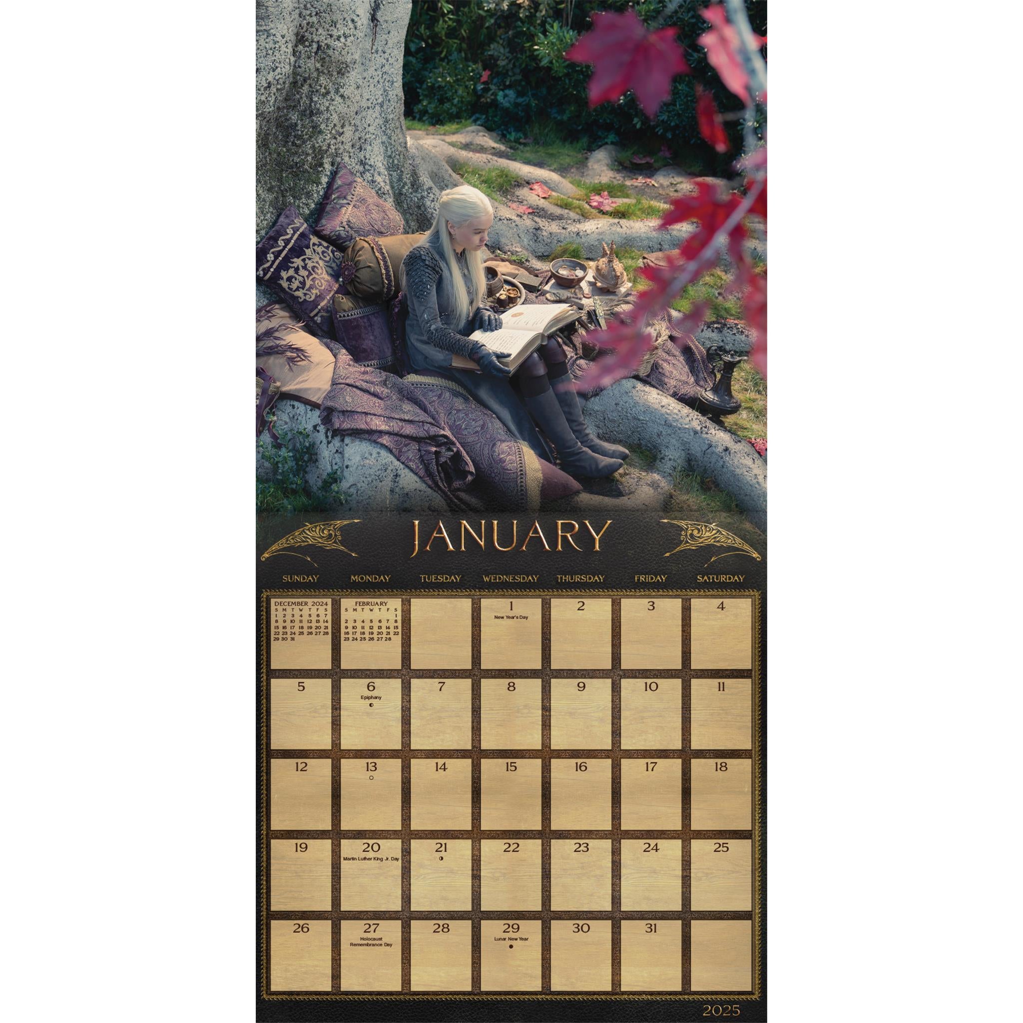 Game Of Thrones 2025 Day To Day Calendar