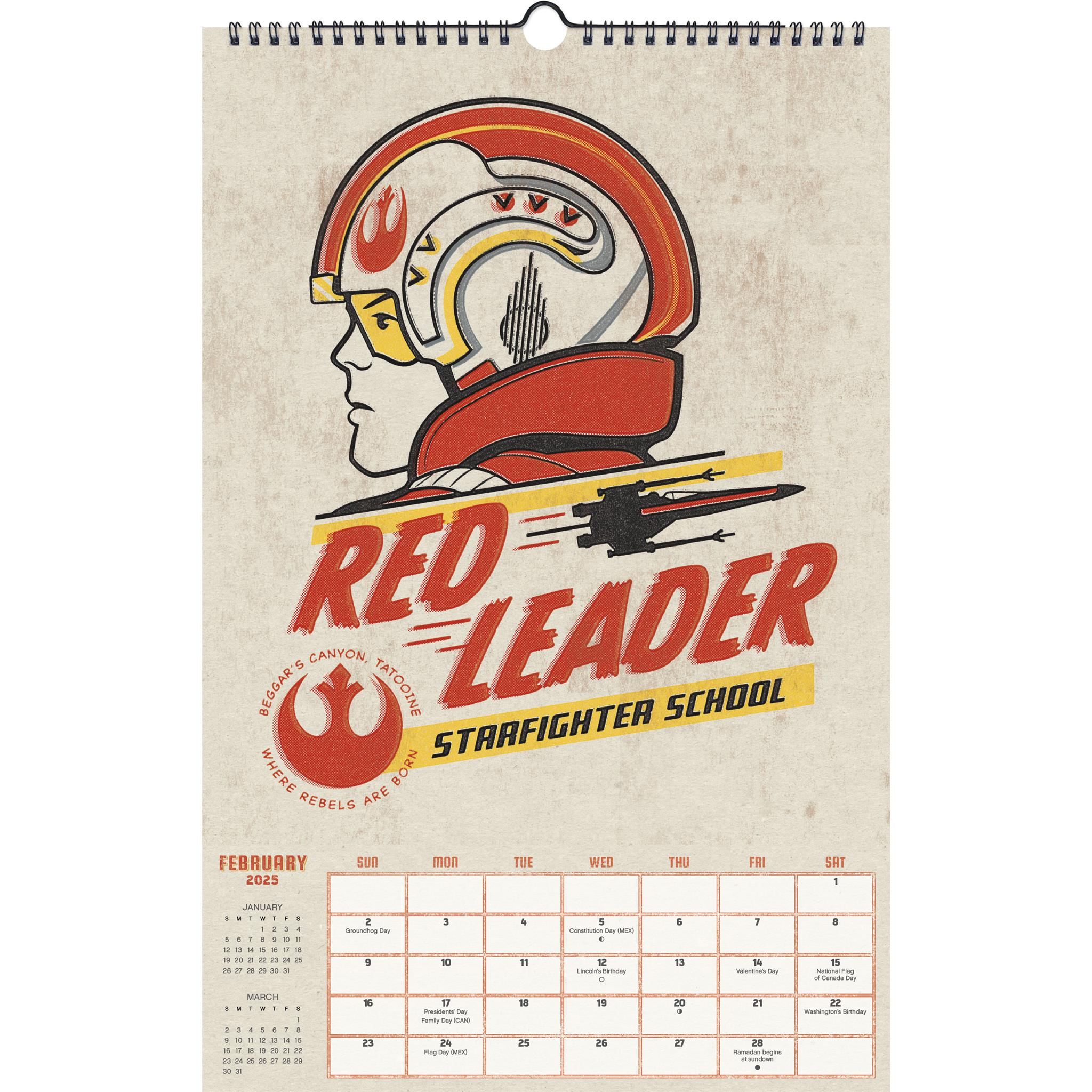 Star Wars Poster 2025 Calendar