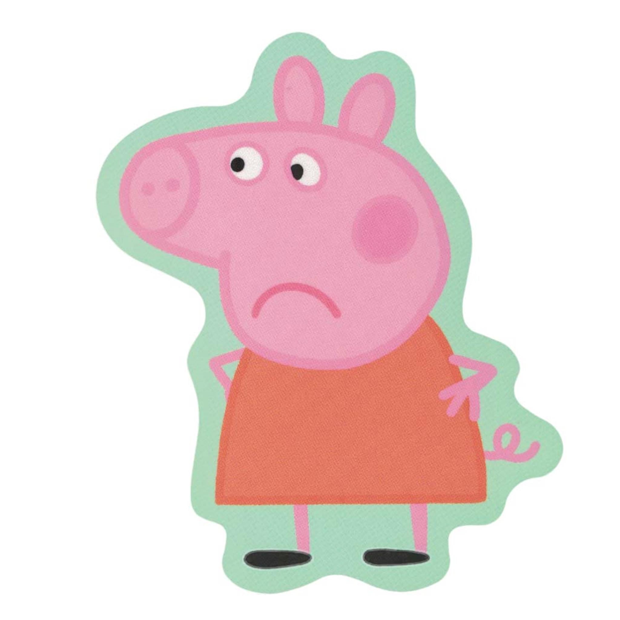 Sad Peppa Pig Vinyl Sticker