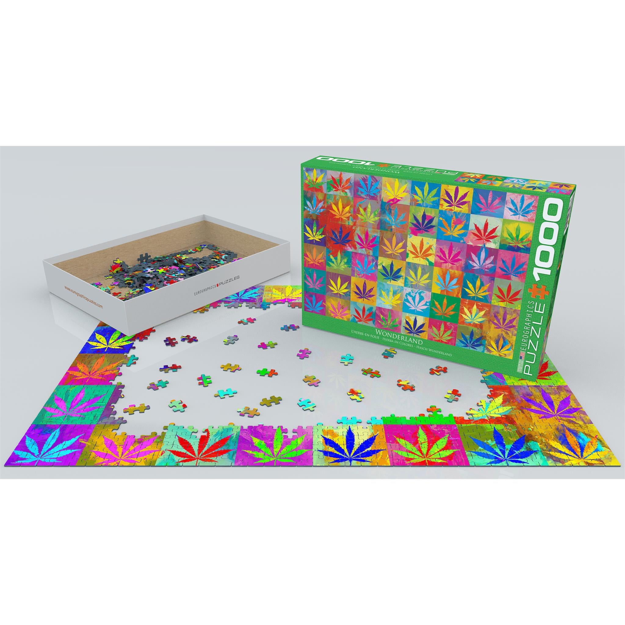 Weed Wonderland Colour 1000 Piece Puzzle