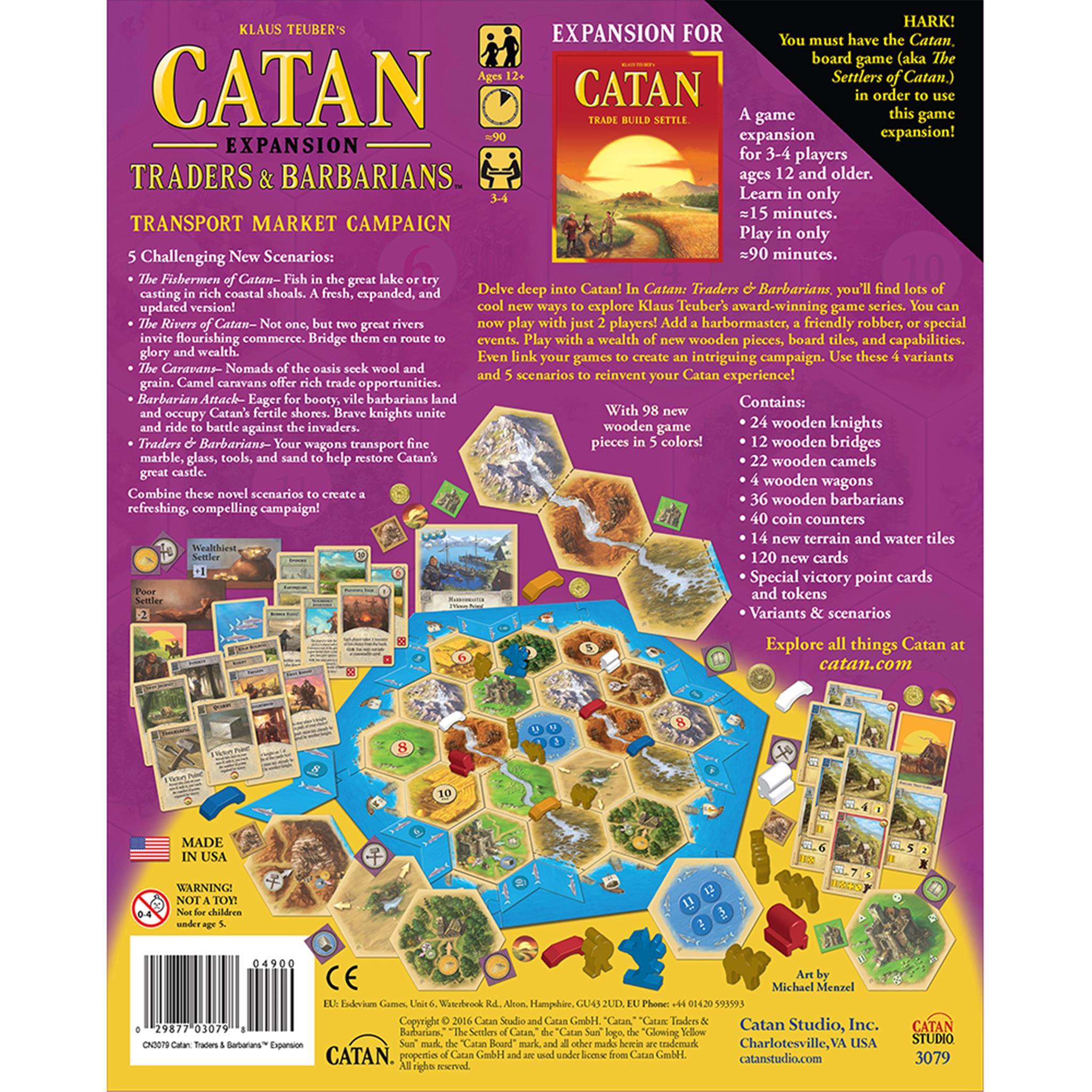 Catan Traders Barbarians Strategy Game