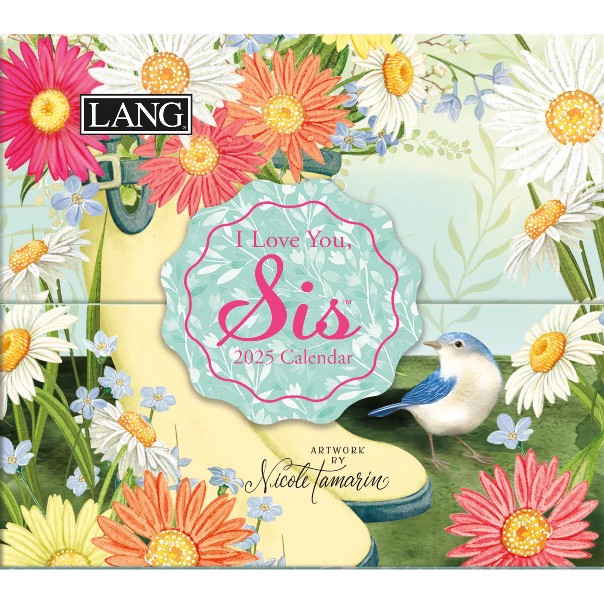 I Love You Sis Small Box 2025 Calendar