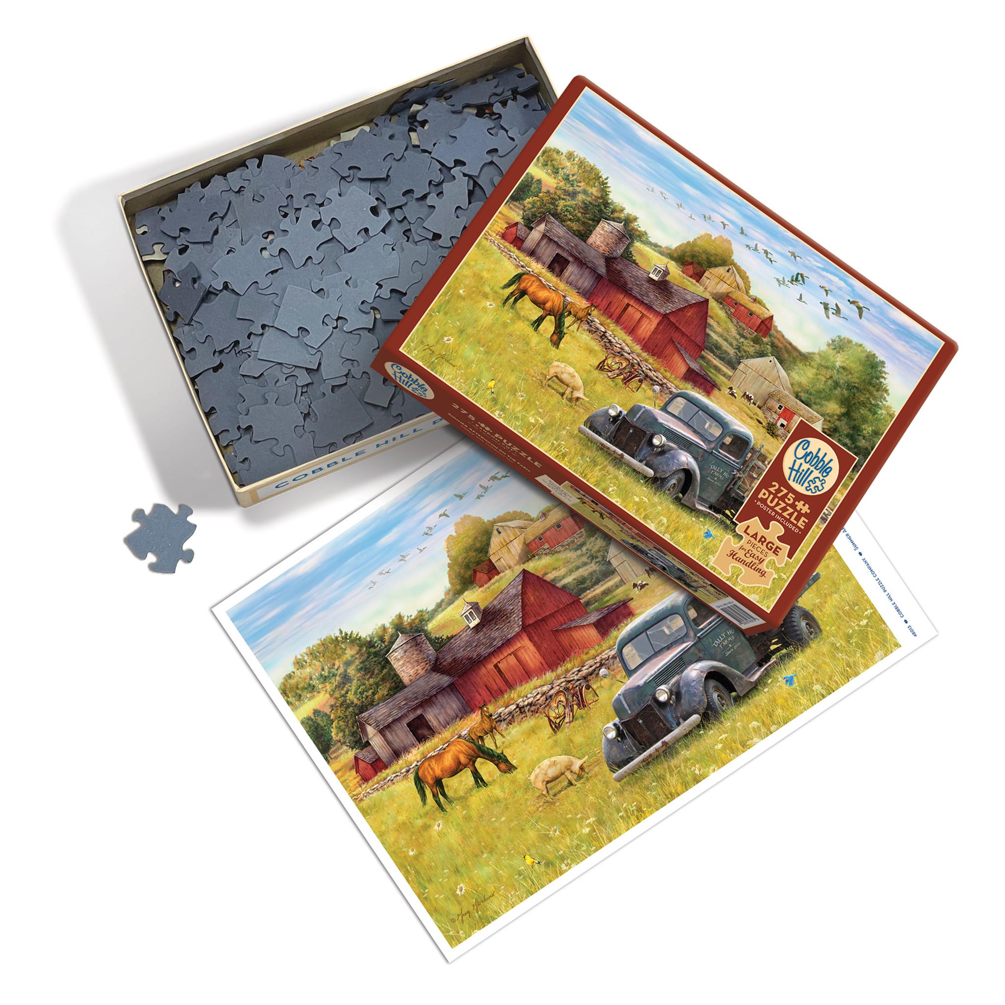 Summer Afternoon on the Farm 275 Piece Puzzle Cobble Hill product image