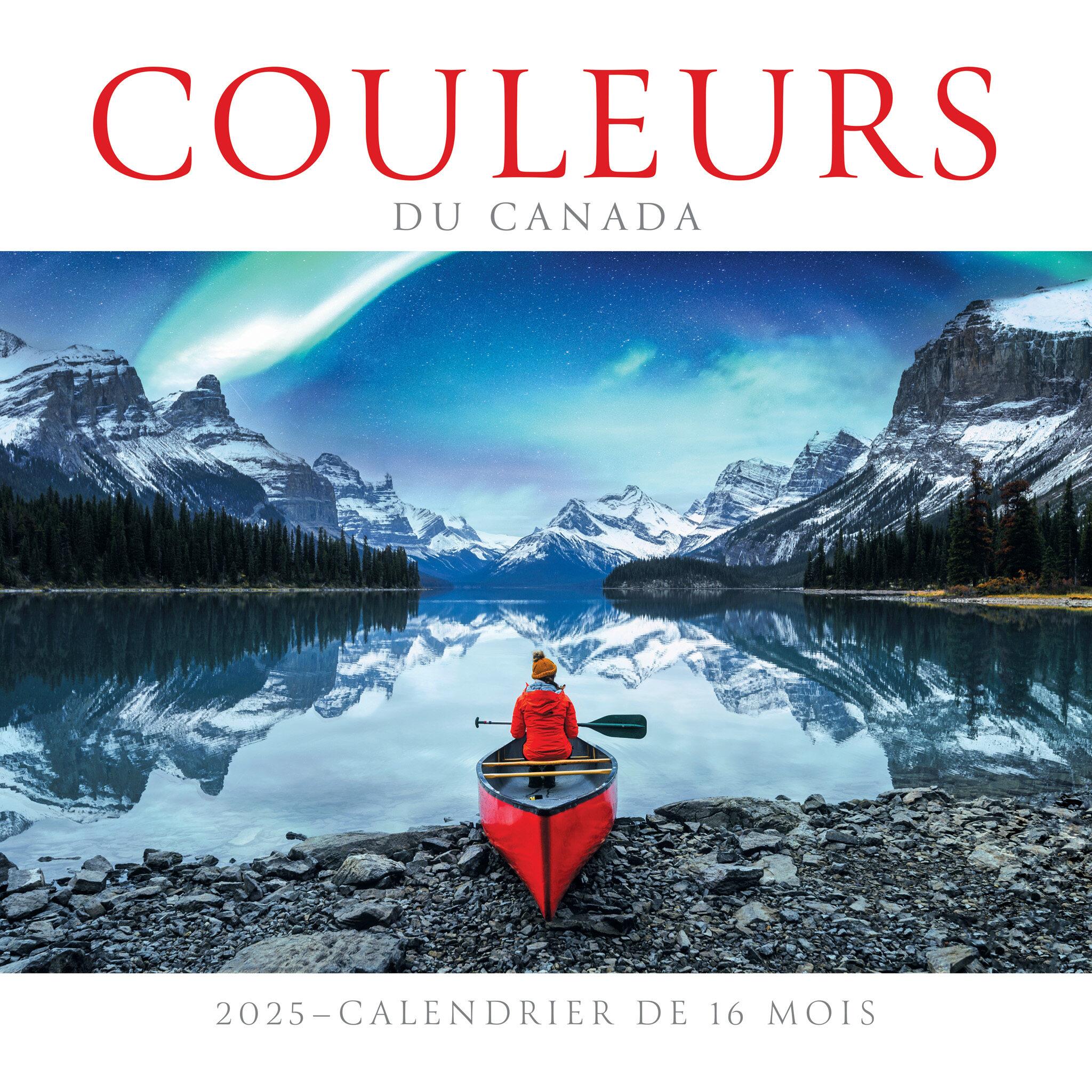 Colours Of Canada Wall 2025 Calendar - Online Exclusive (French)