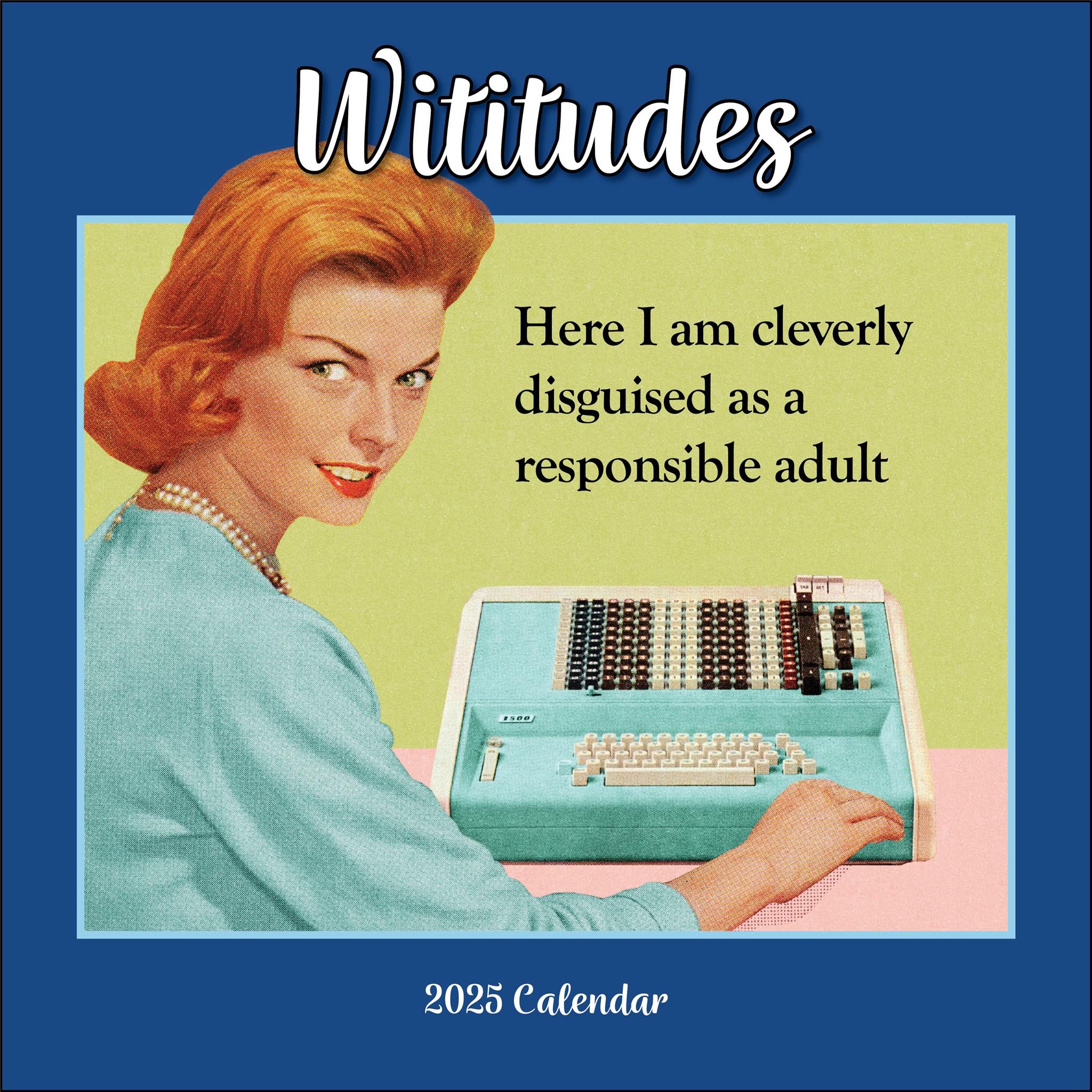 Wititudes Wall 2025 Calendar - Online Exclusive