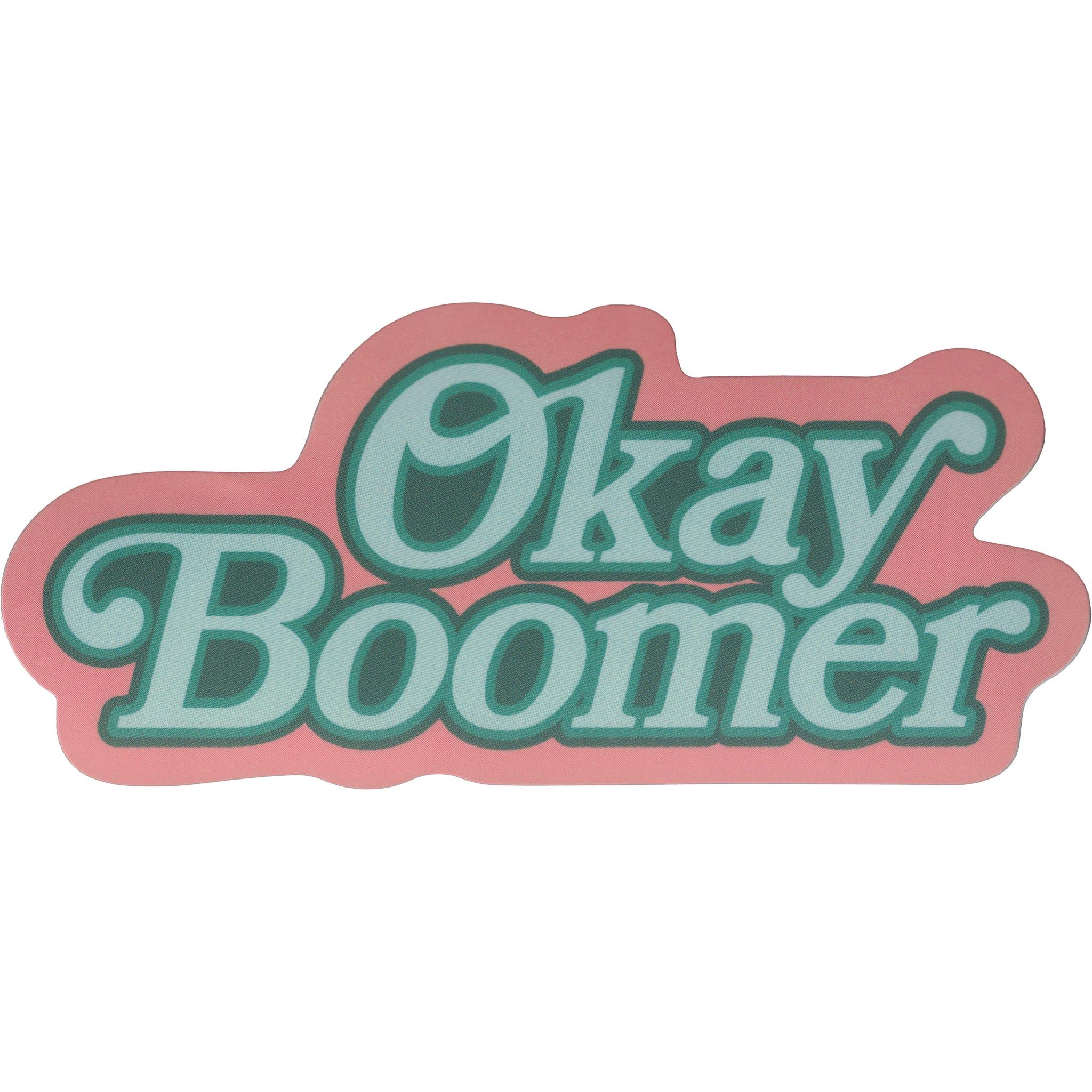 Okay Boomer Vinyl Sticker