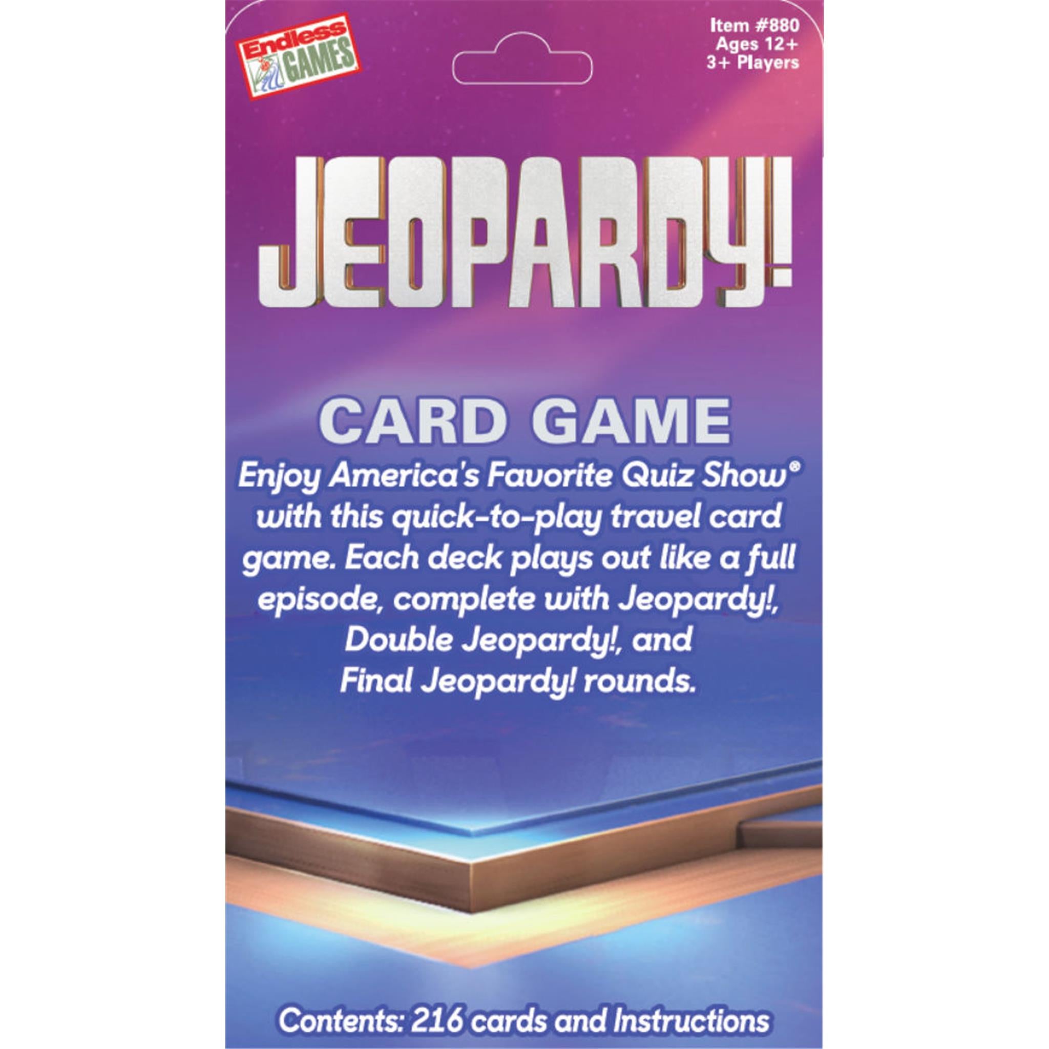 Jeopardy Card