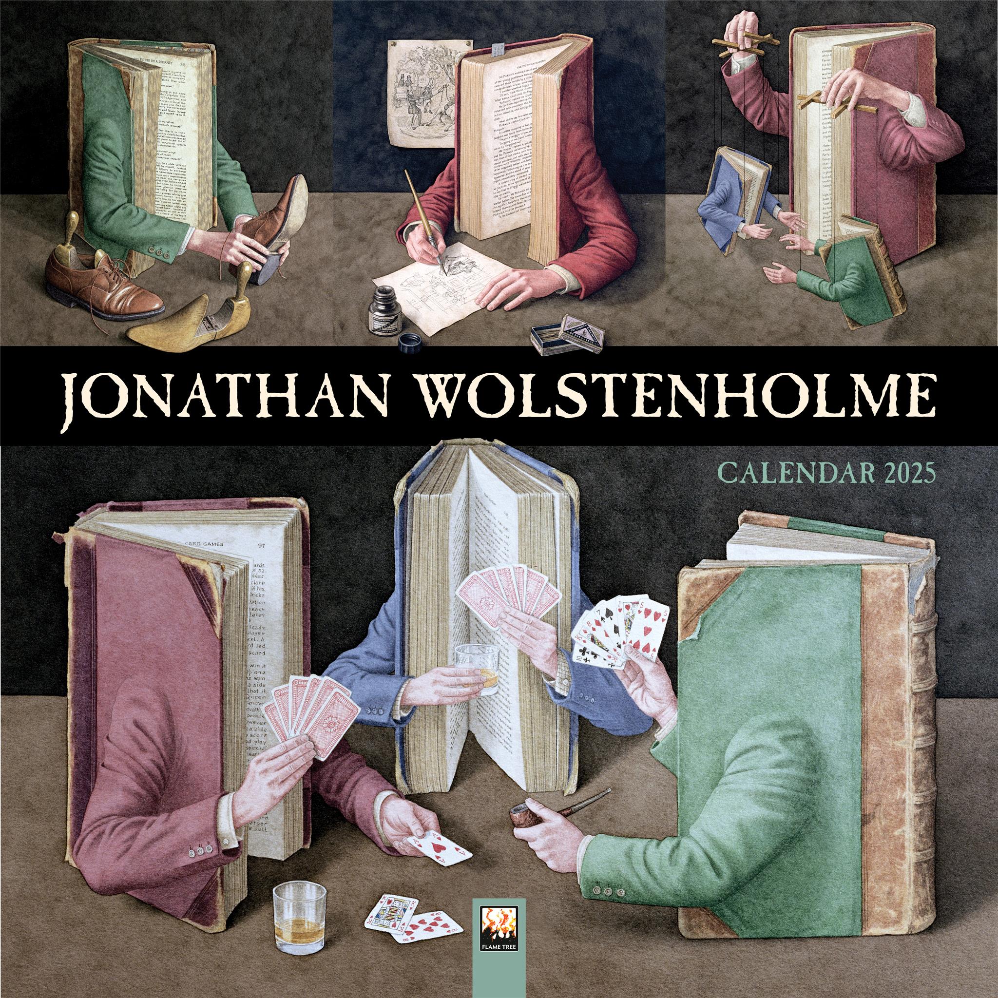 Jonathan Wolstenholme Wall 2025 Calendar