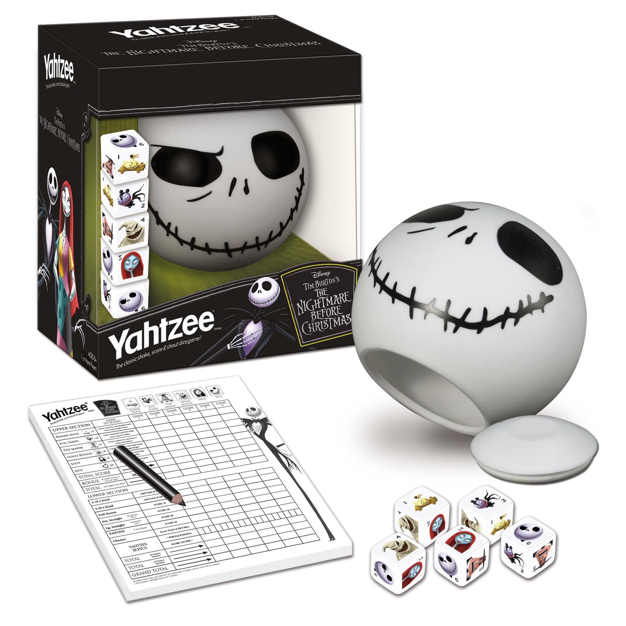 Nightmare Before Christmas Yahtzee