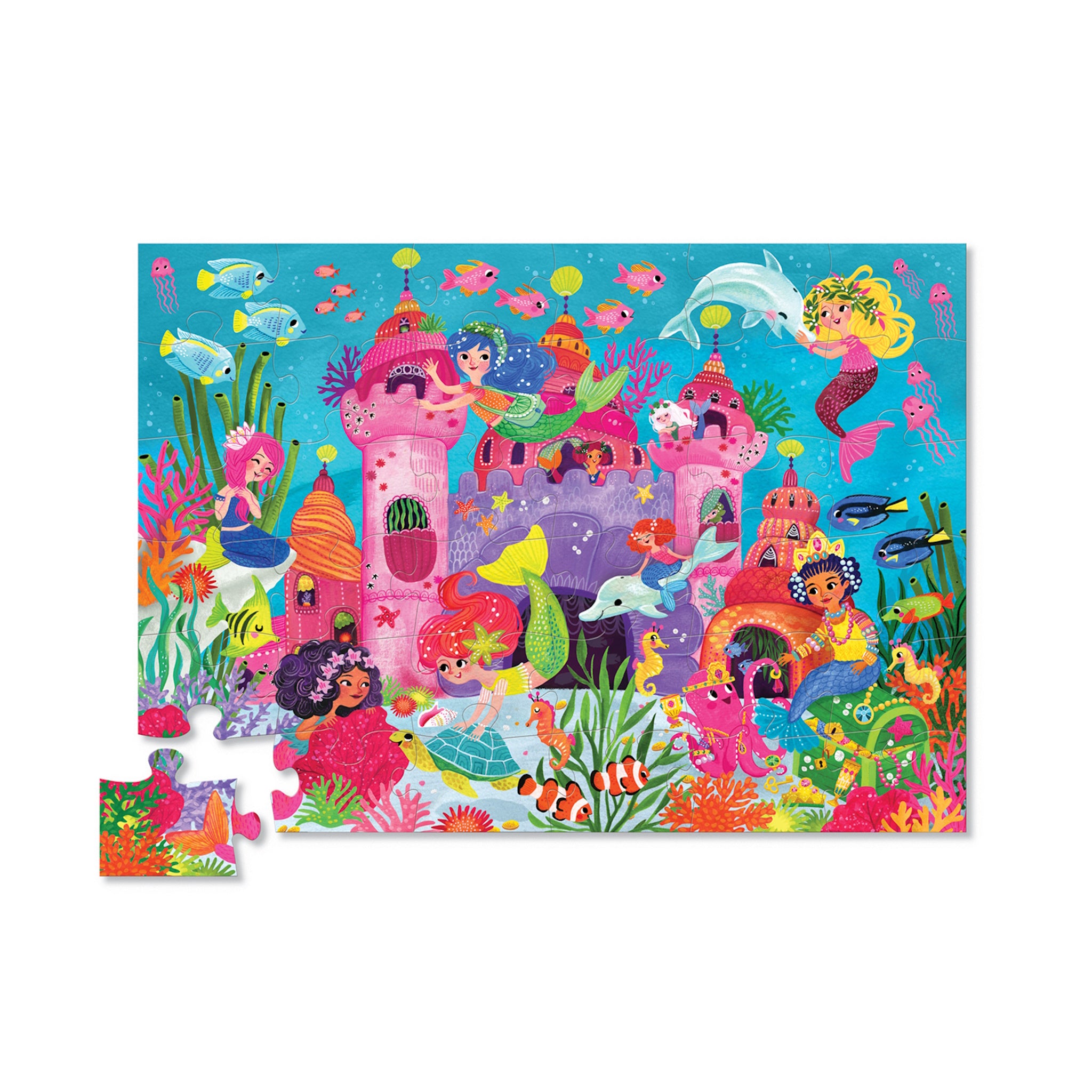 Mermaid Palace Floor 36 Piece Puzzle