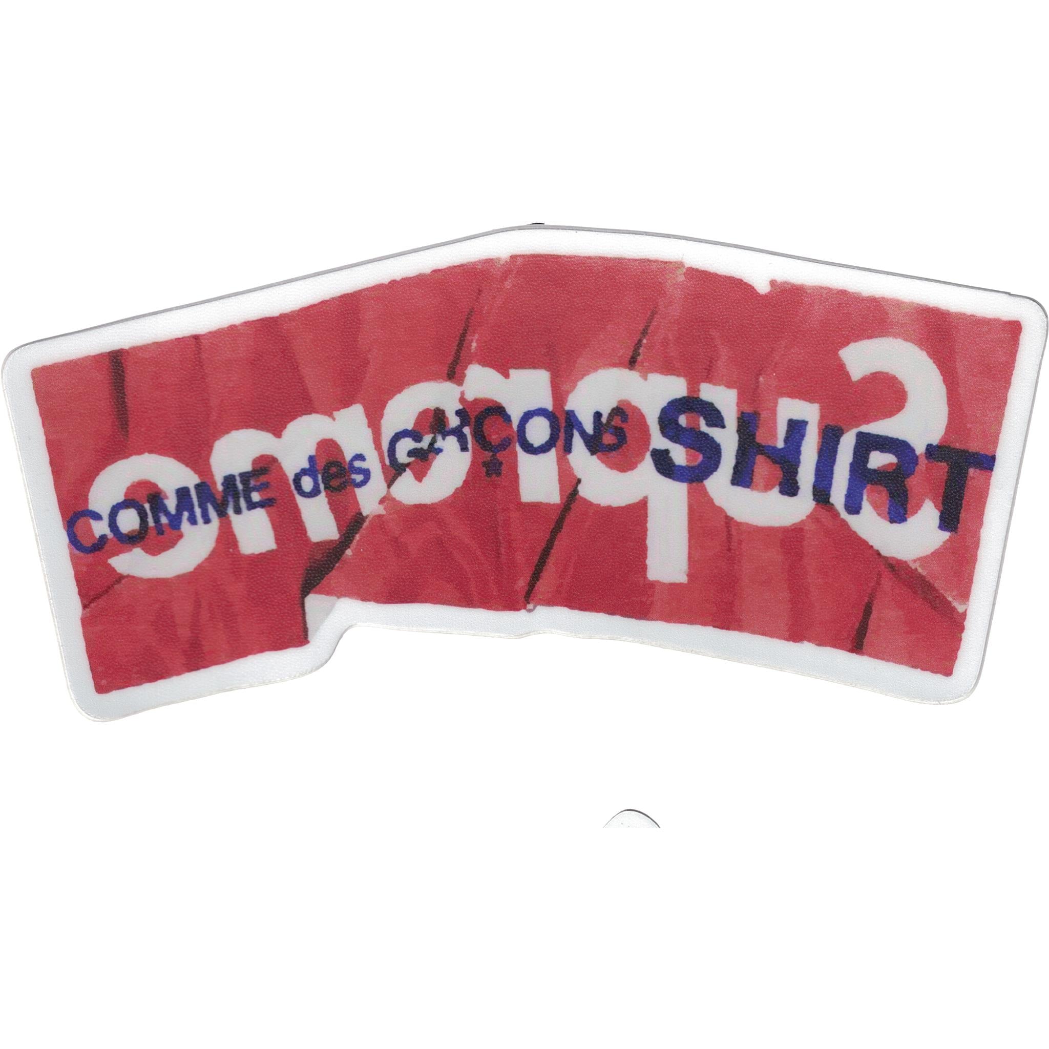 Supreme cdg sticker online