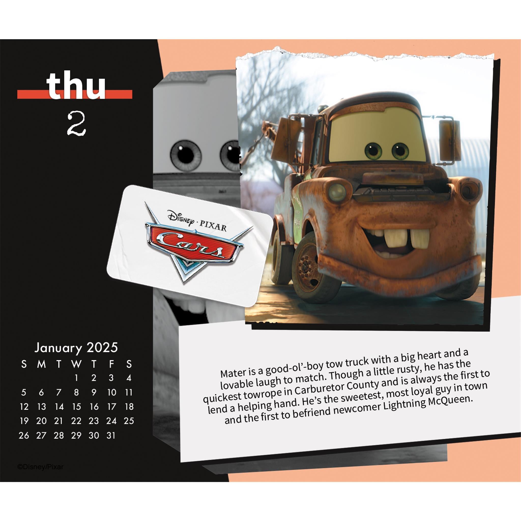 Disney Pixar Box 2025 Calendar - Online Exclusive