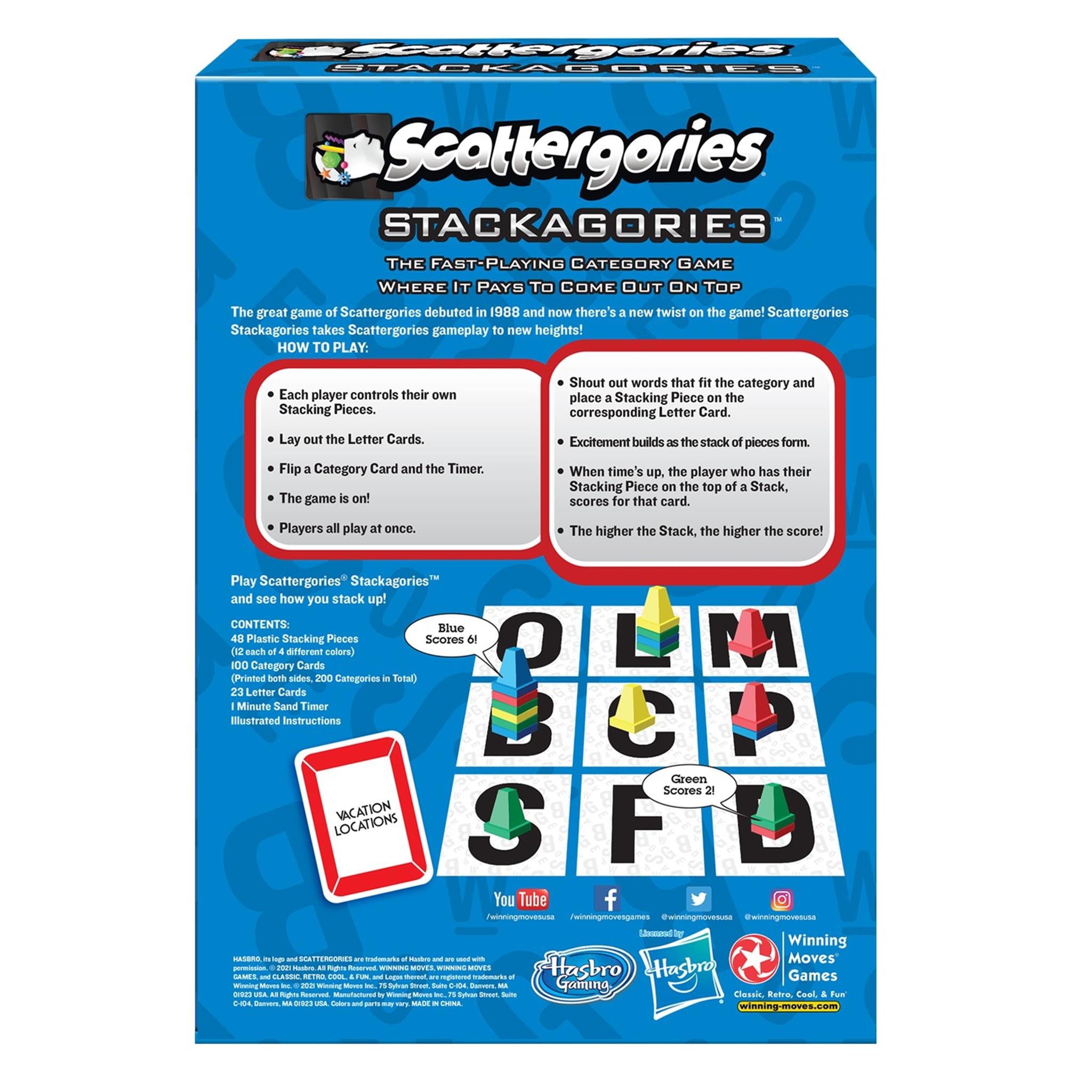 Scattergories Stackergories