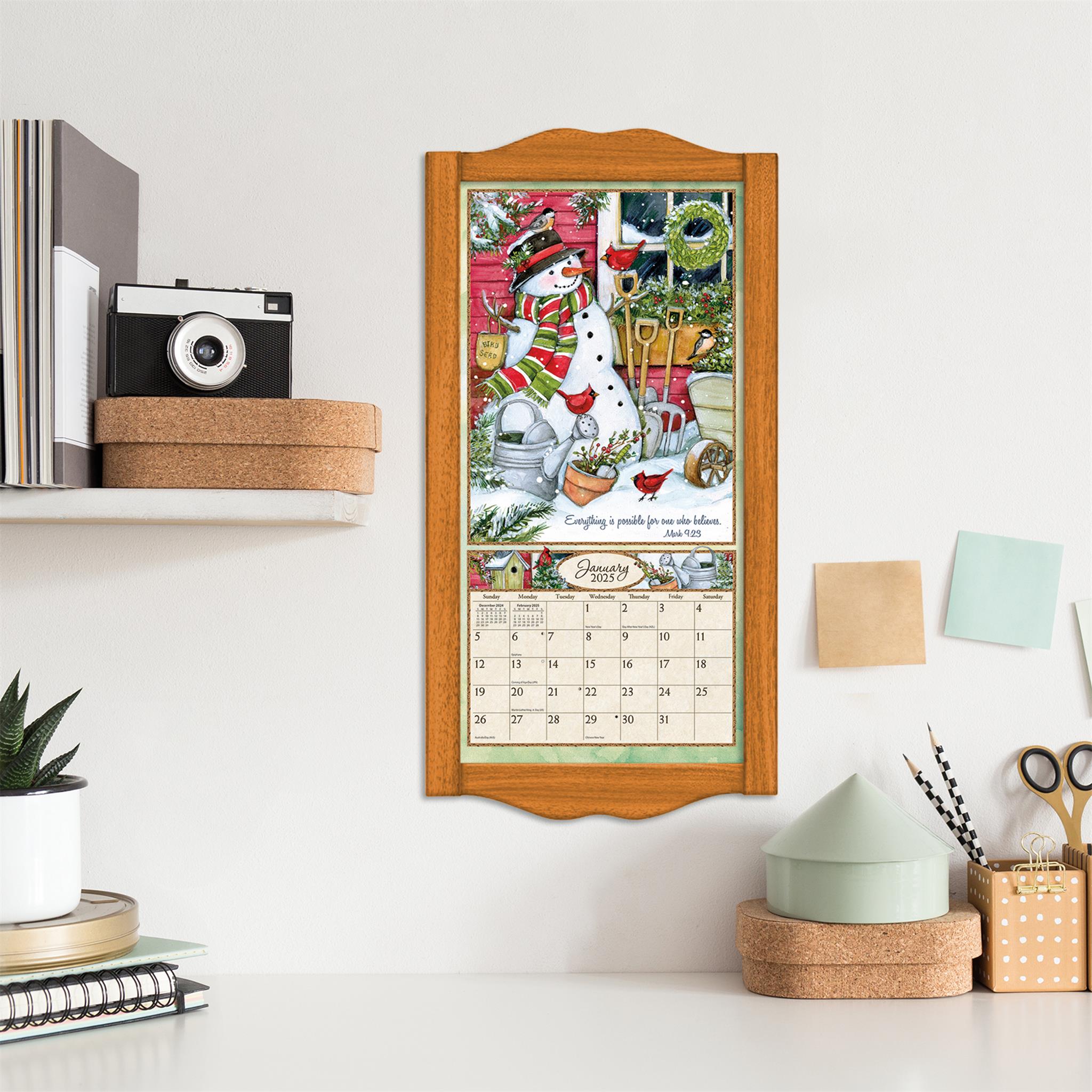 Bountiful Blessings Slim 2025 Calendar product image | Calendar Club Canada