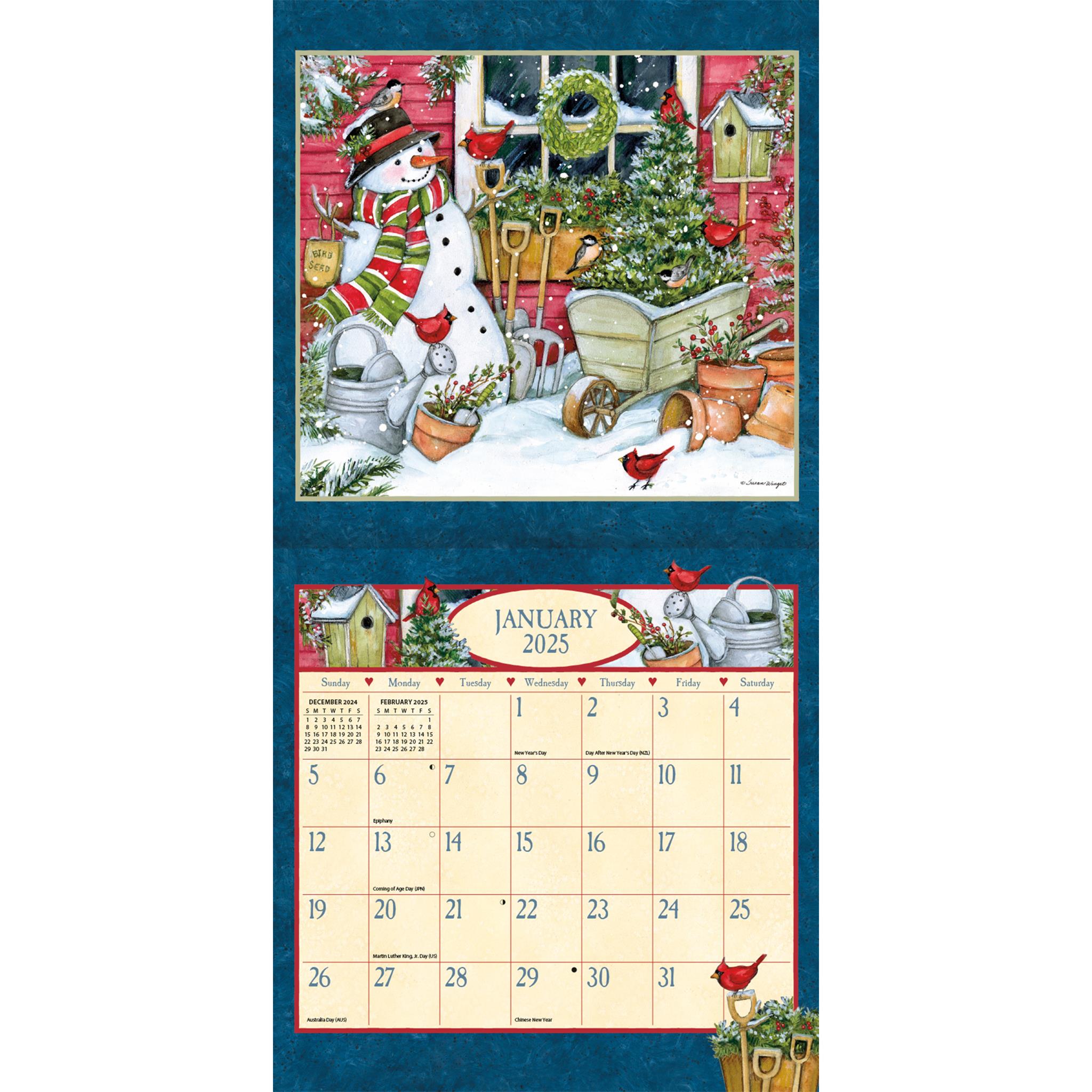 Heart And Home Mini 2025 Calendar - Online Exclusive