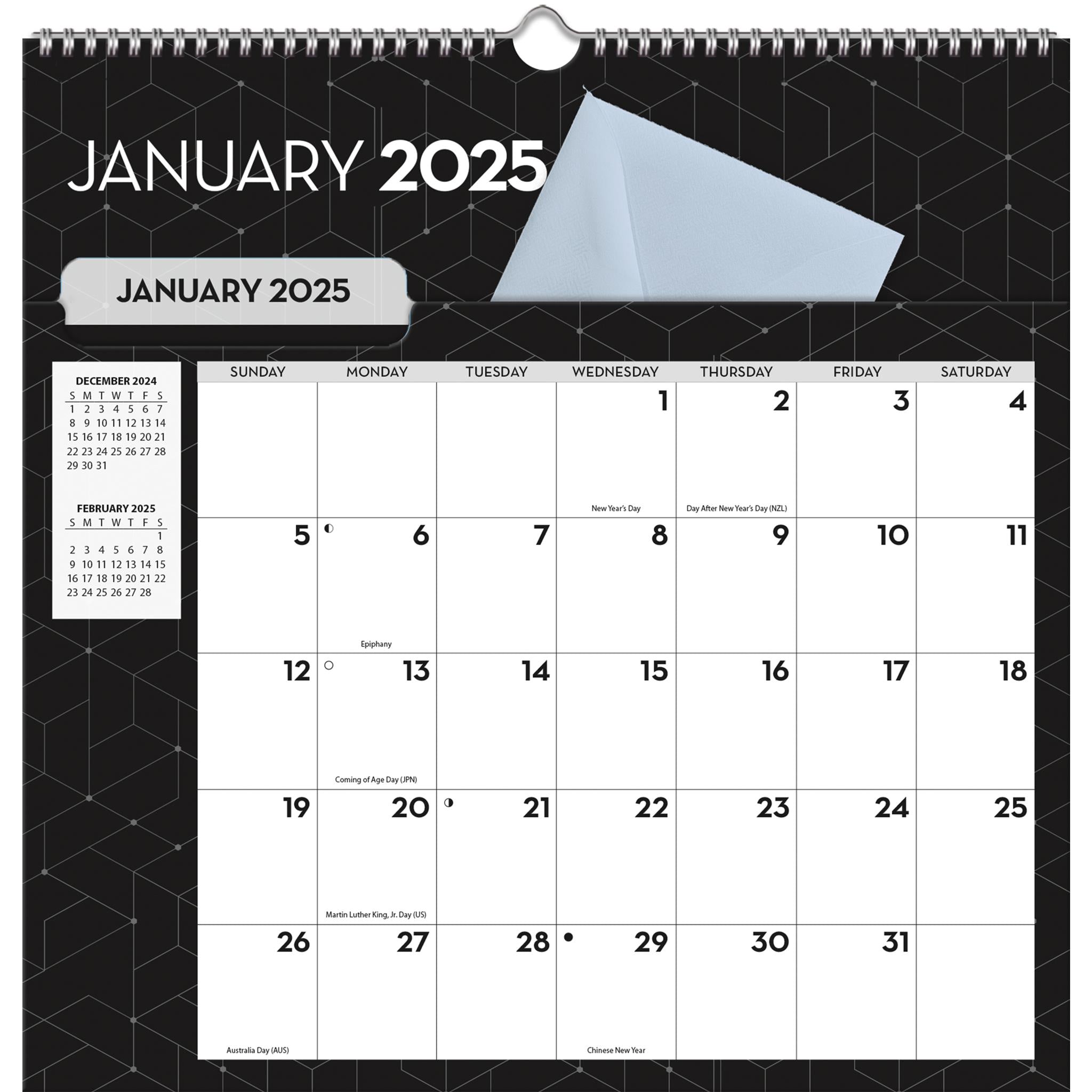 Office File It Wall 2025 Calendar