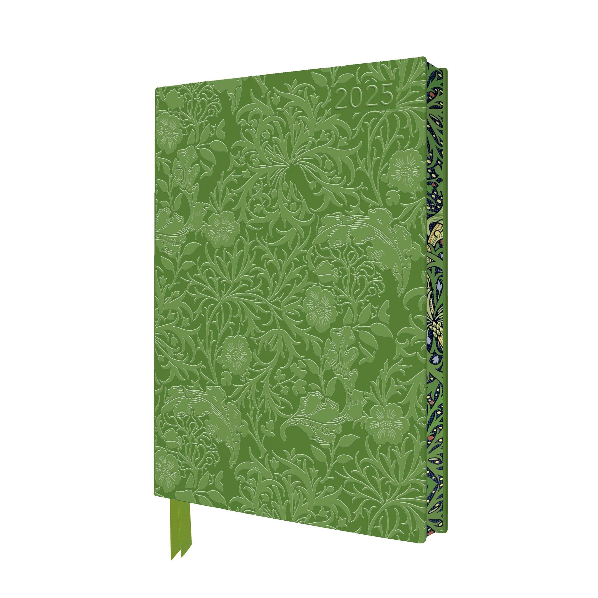 William Morris Seaweed Engagement 2025 Calendar