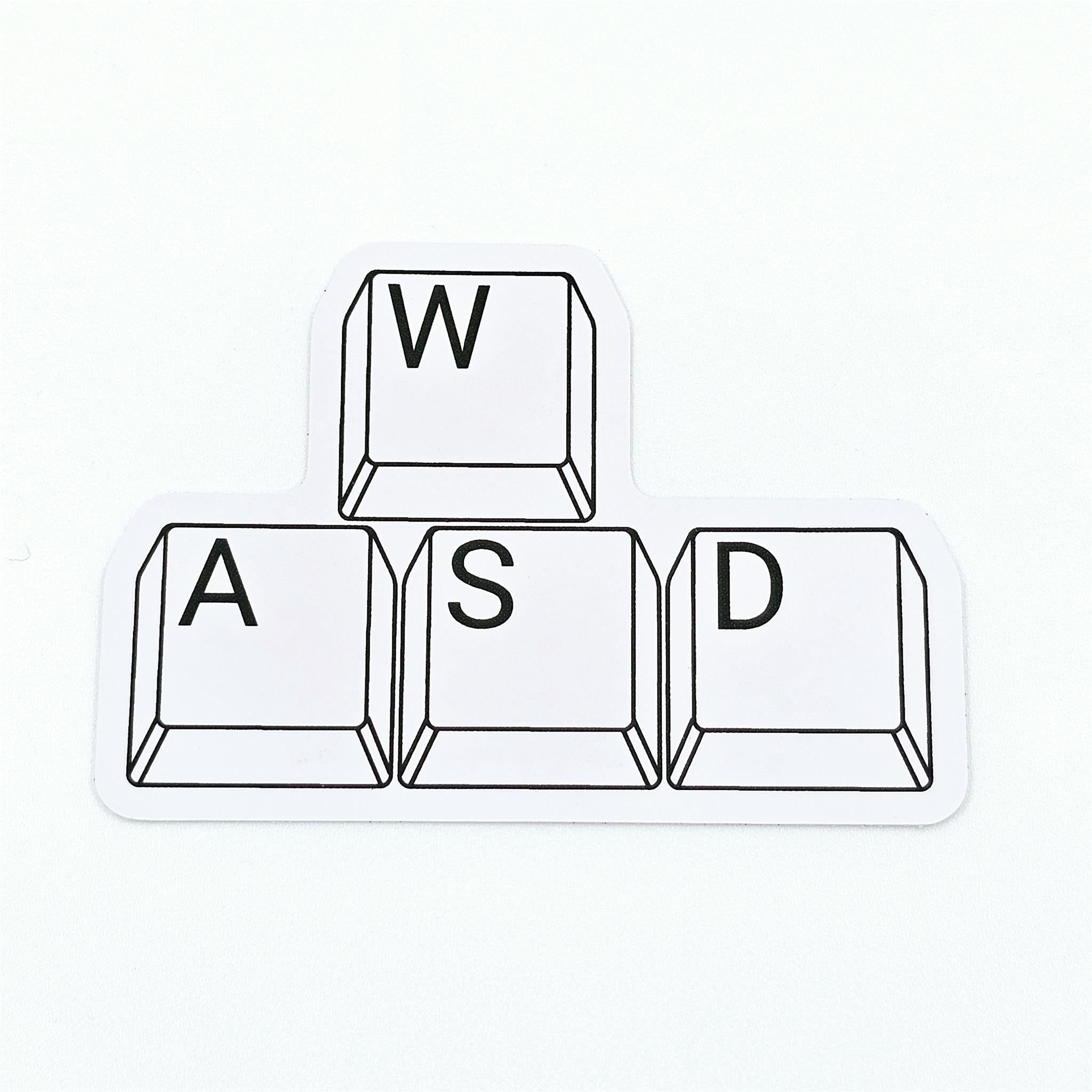 WASD Vinyl Sticker