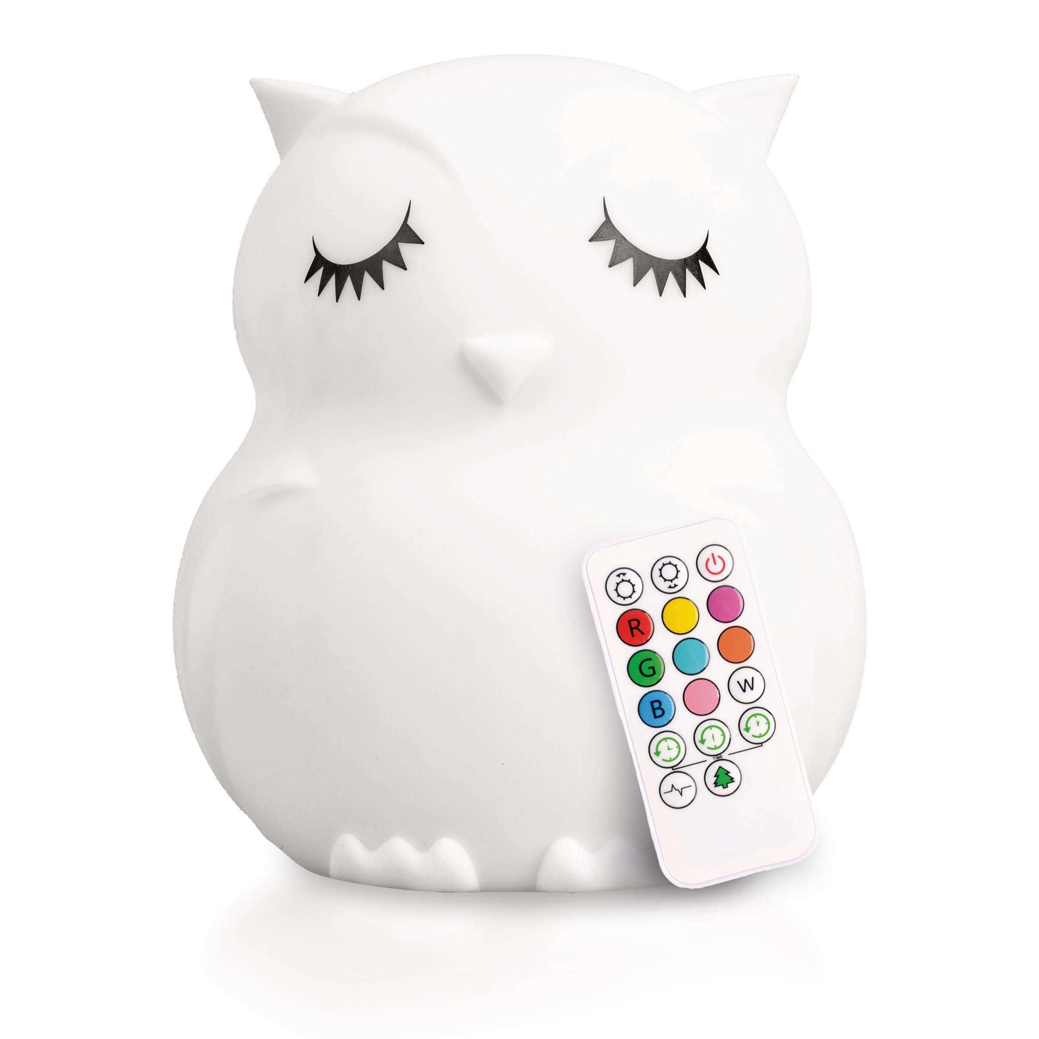 LumiPets - Owl Nightlight with Remote