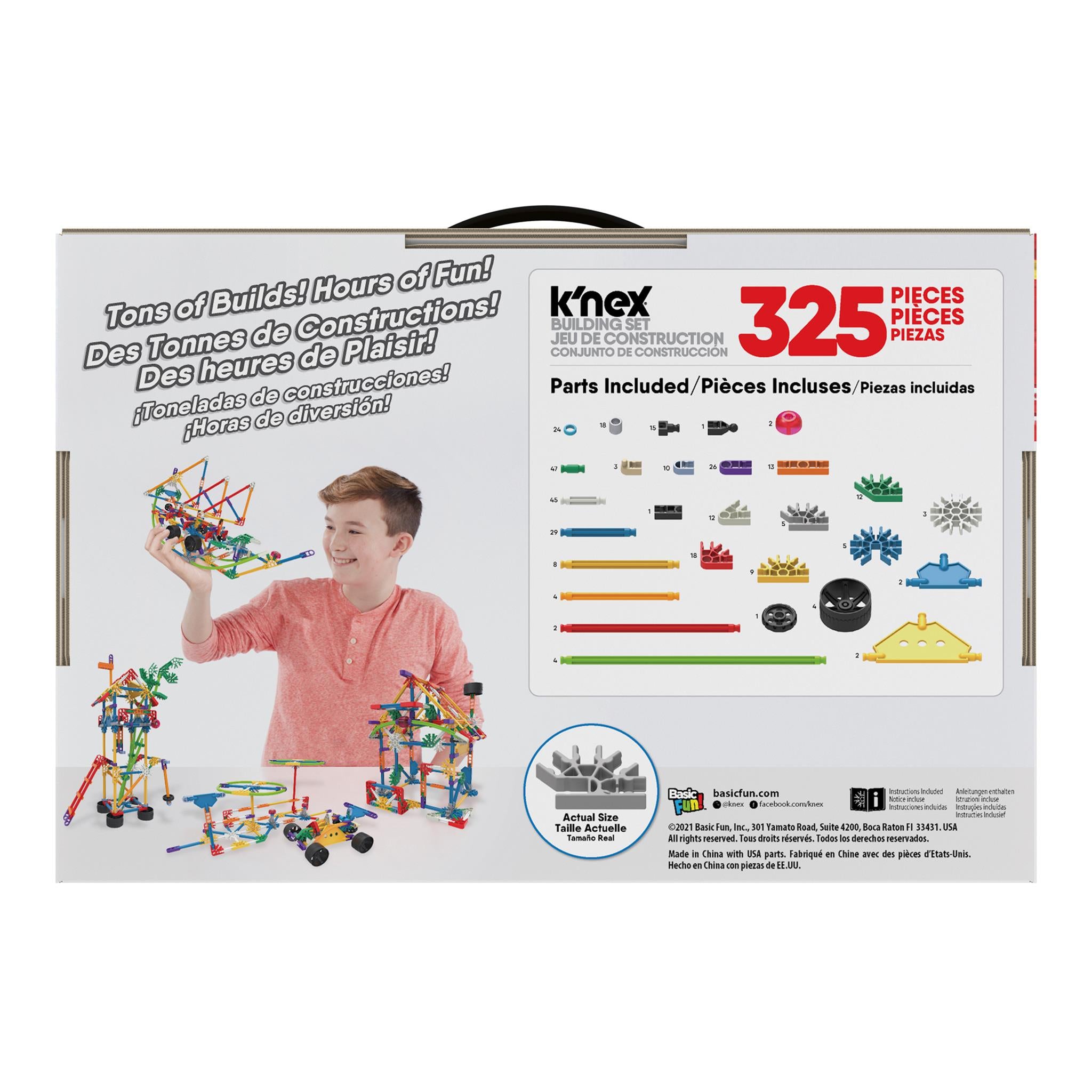 KNex Classic 325Pc City Builders