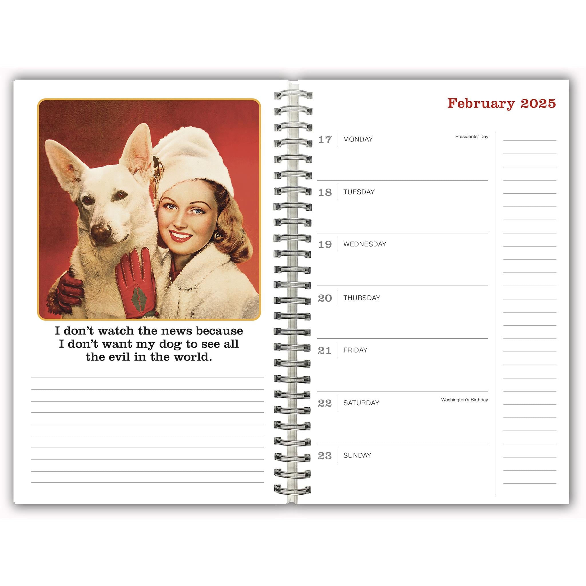 B Word Engagement 2025 Calendar